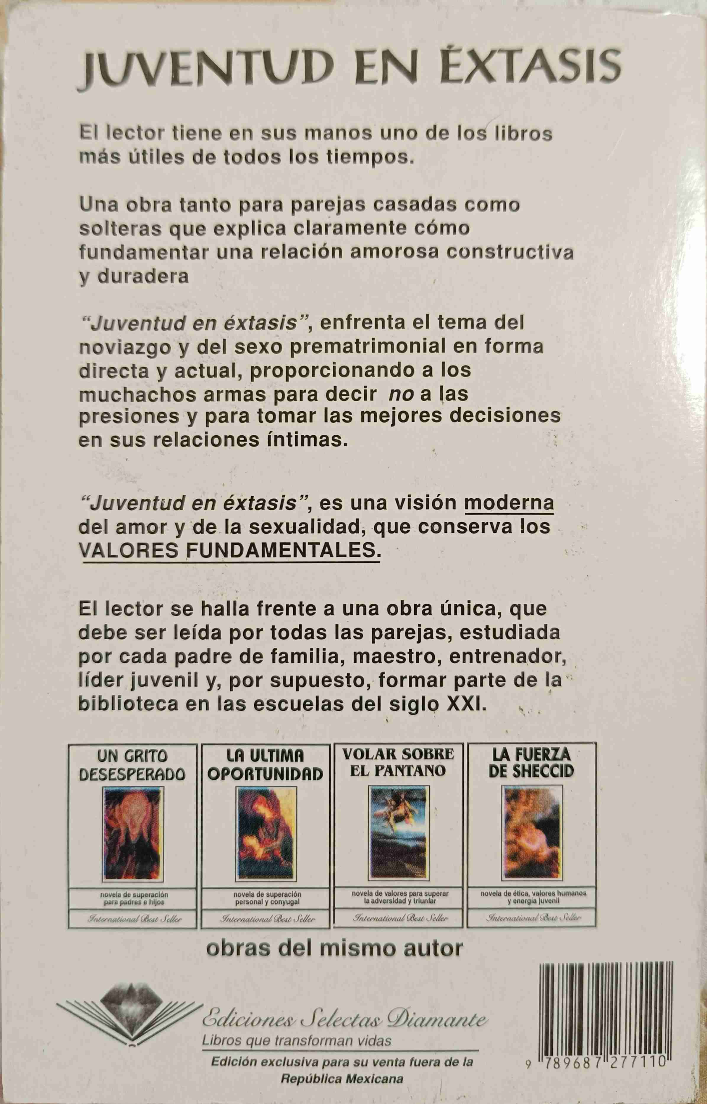 Libro Juventud en Éxtasis - miniatura 1