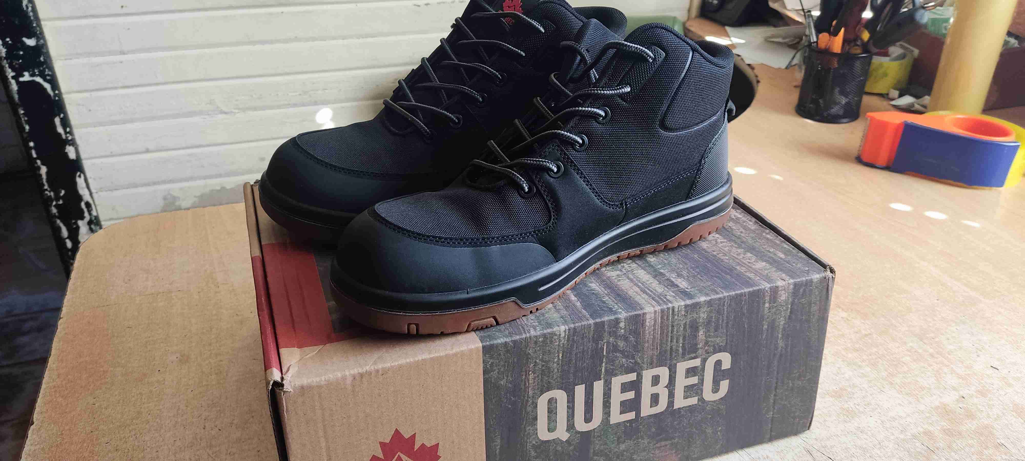 Zapatos de seguridad estilo urbano Quebec - miniatura 1