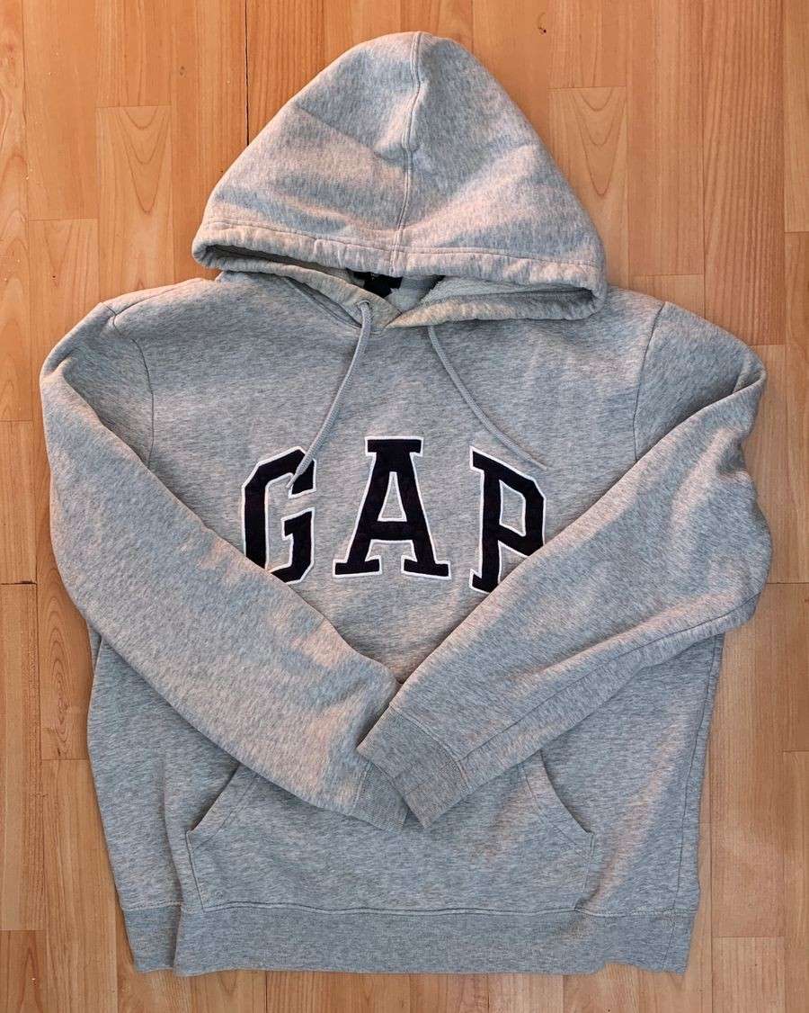 Polerón GAP gris con capucha Talla L - miniatura 2