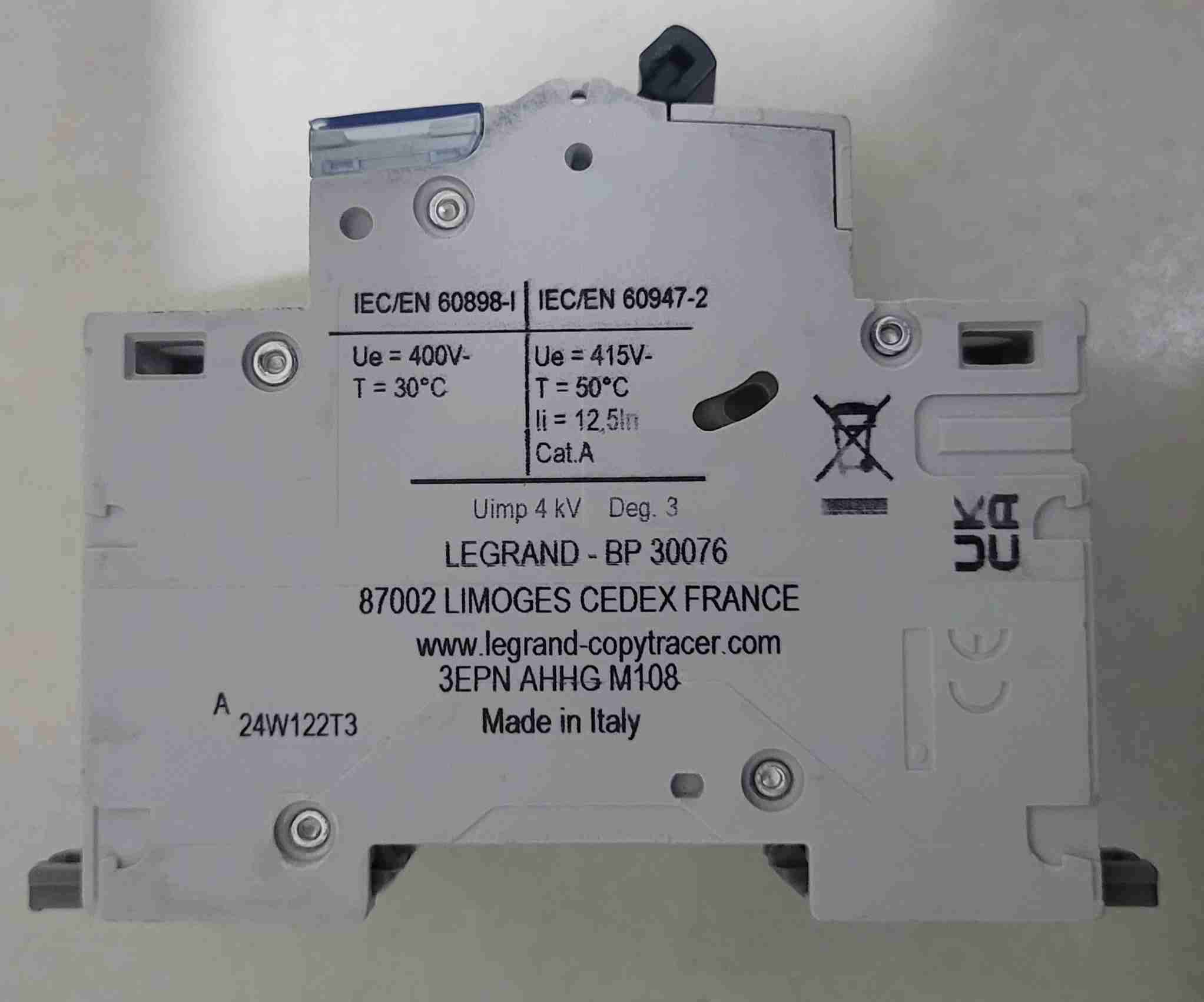 Interruptor automático Legrand D25 - miniatura 3