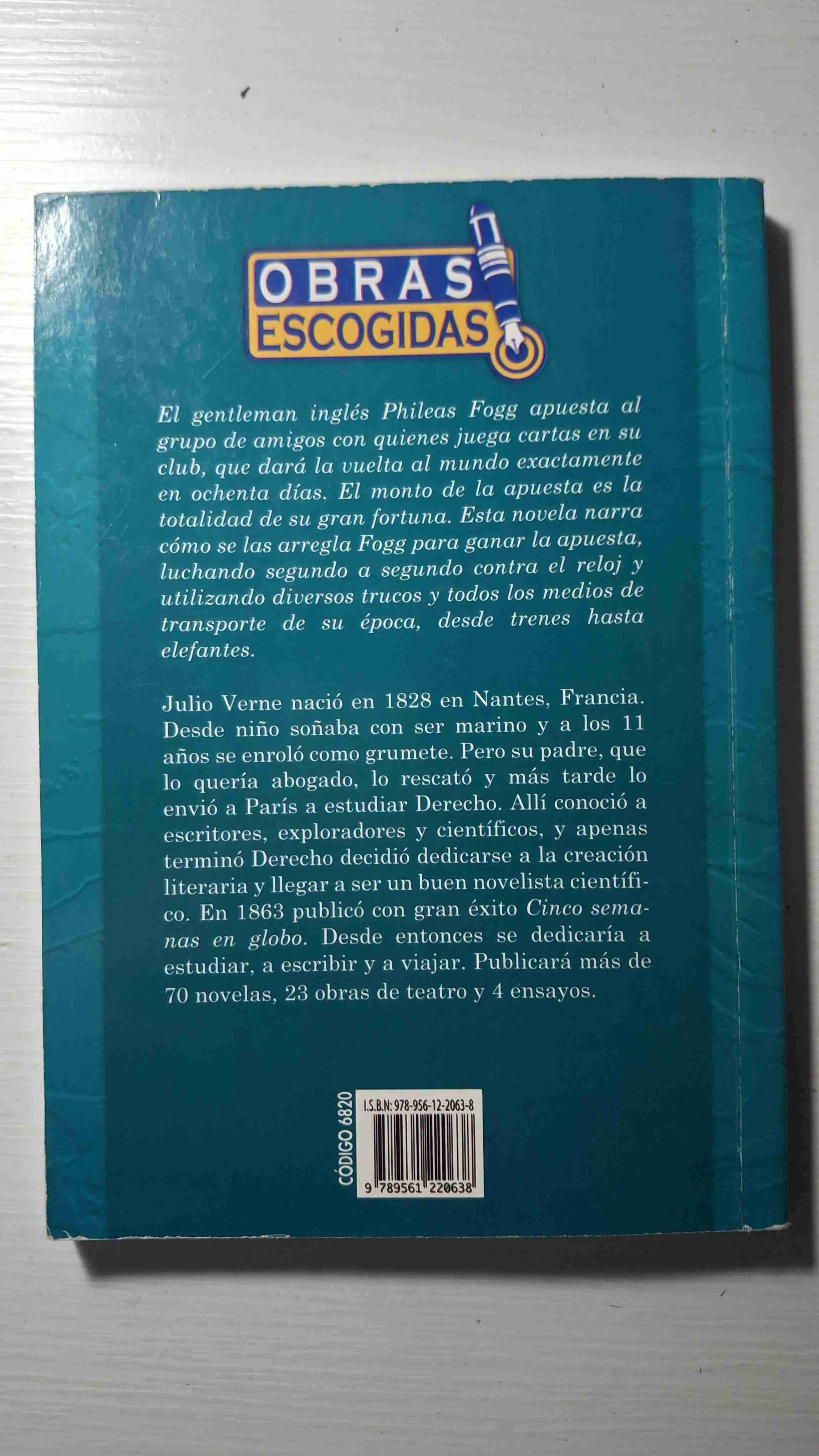Libro 'La vuelta al mundo en 80 días' - miniatura 2