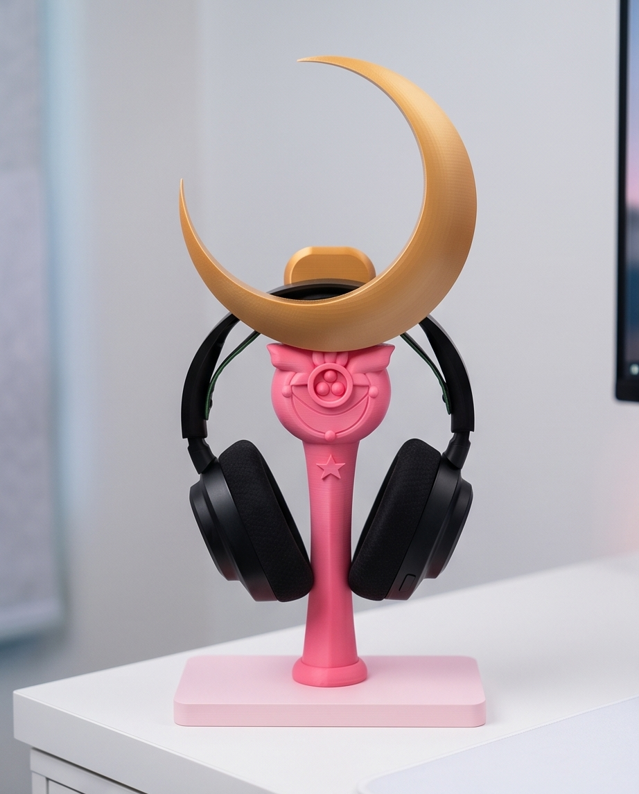 Soporte para audífonos cetro lunar - miniatura 4