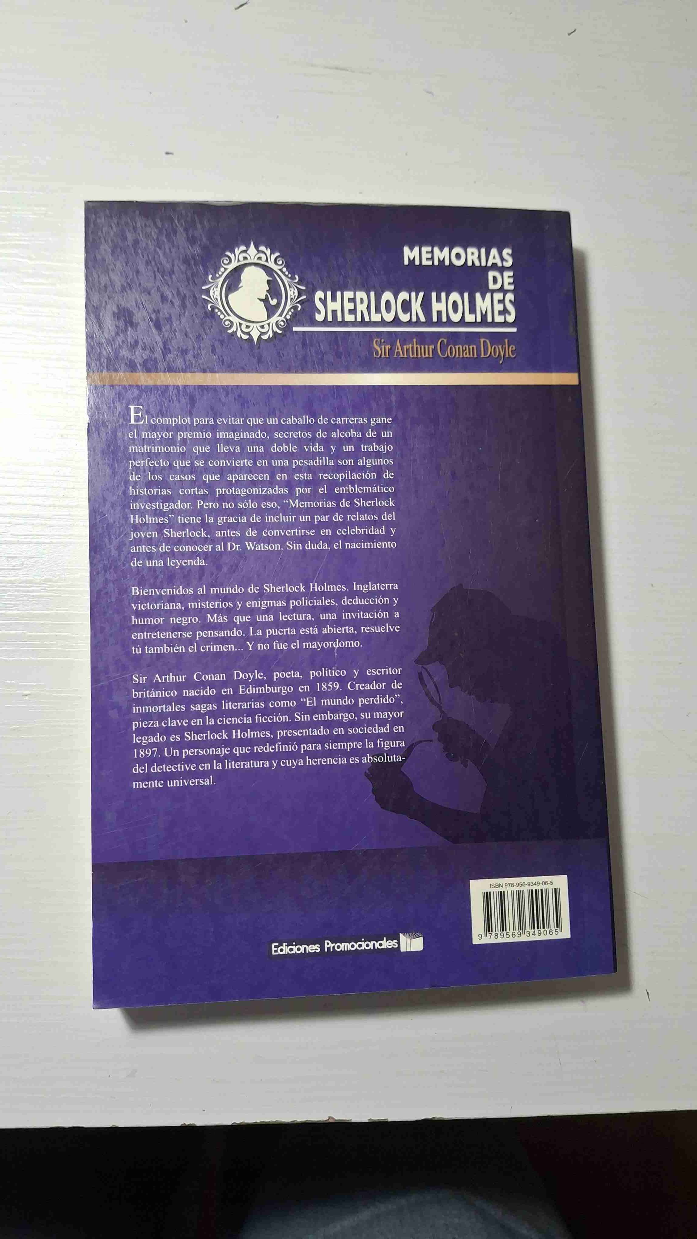 Libro Memorias de Sherlock Holmes - miniatura 2
