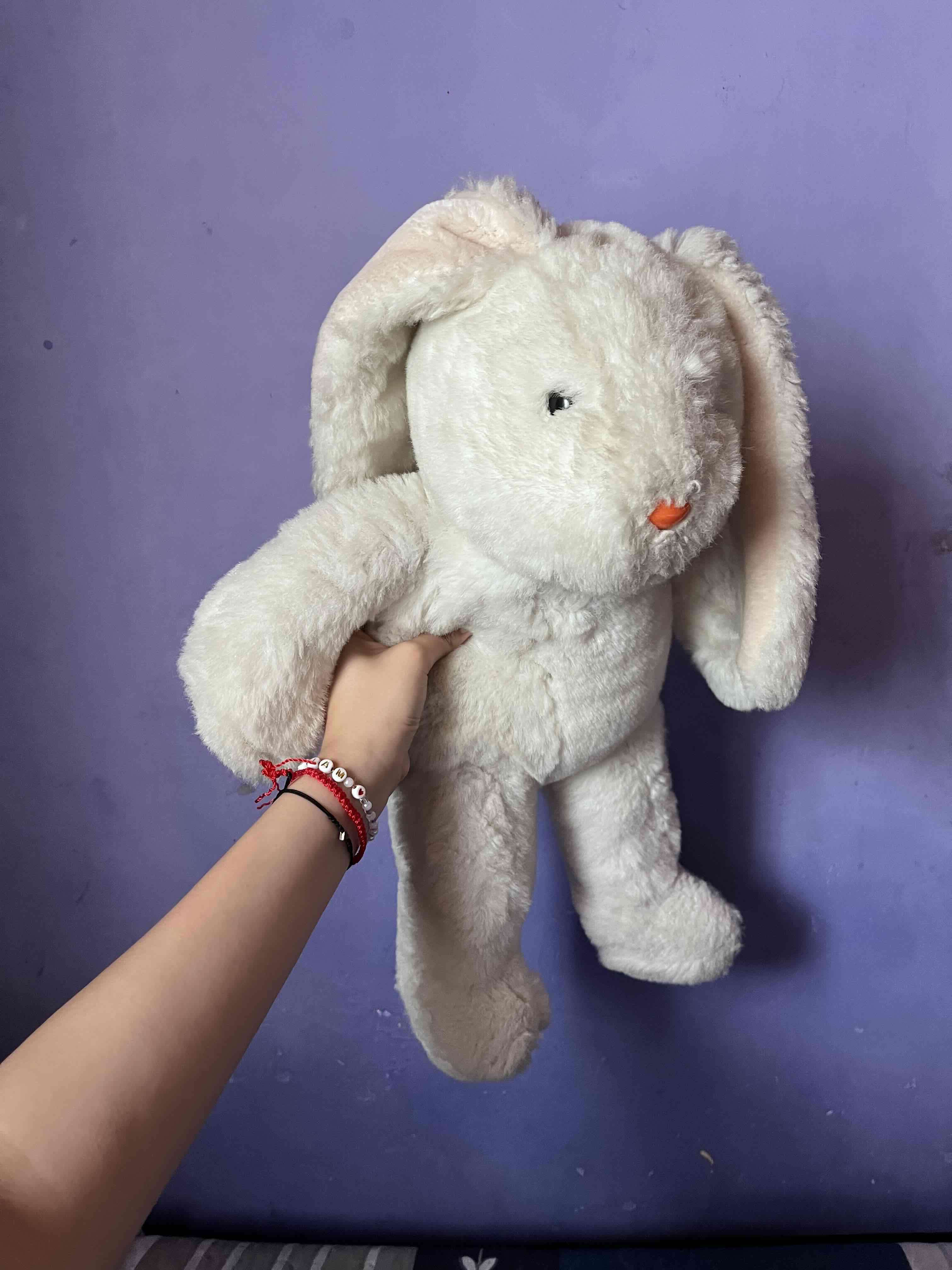 Peluche conejo blanco - miniatura 1