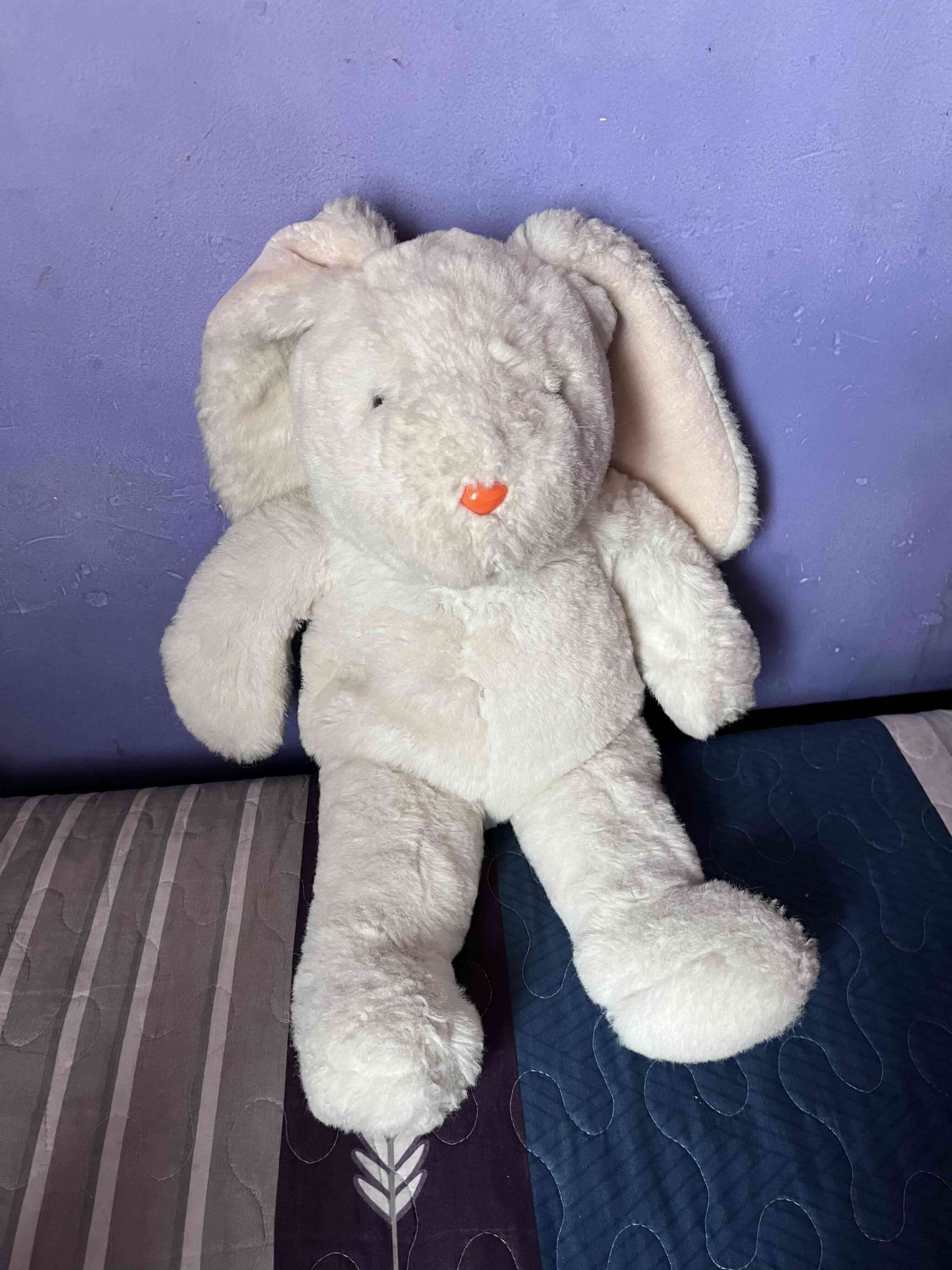 Peluche conejo blanco - miniatura 2