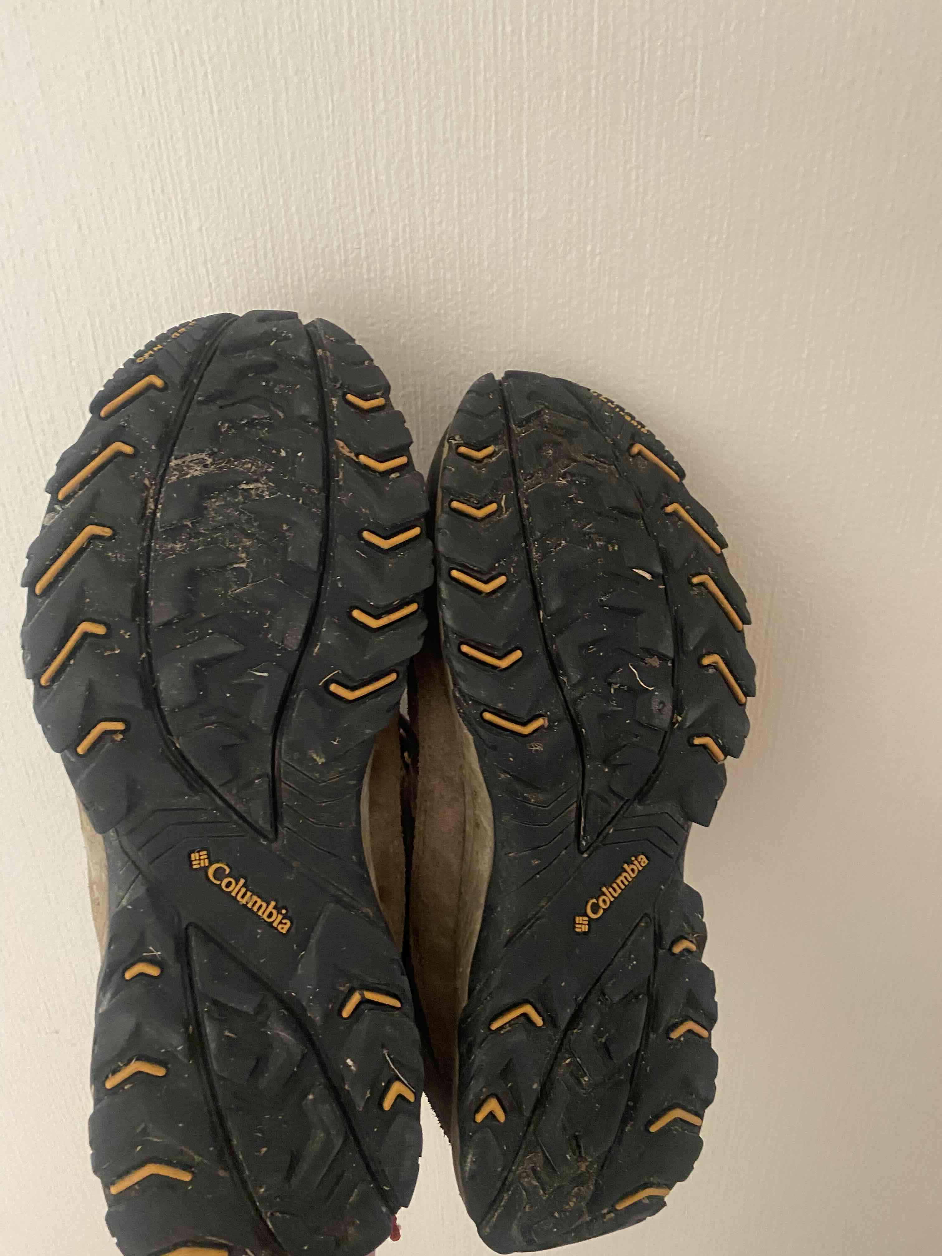 Zapatillas Columbia outdoor café con gris - miniatura 1