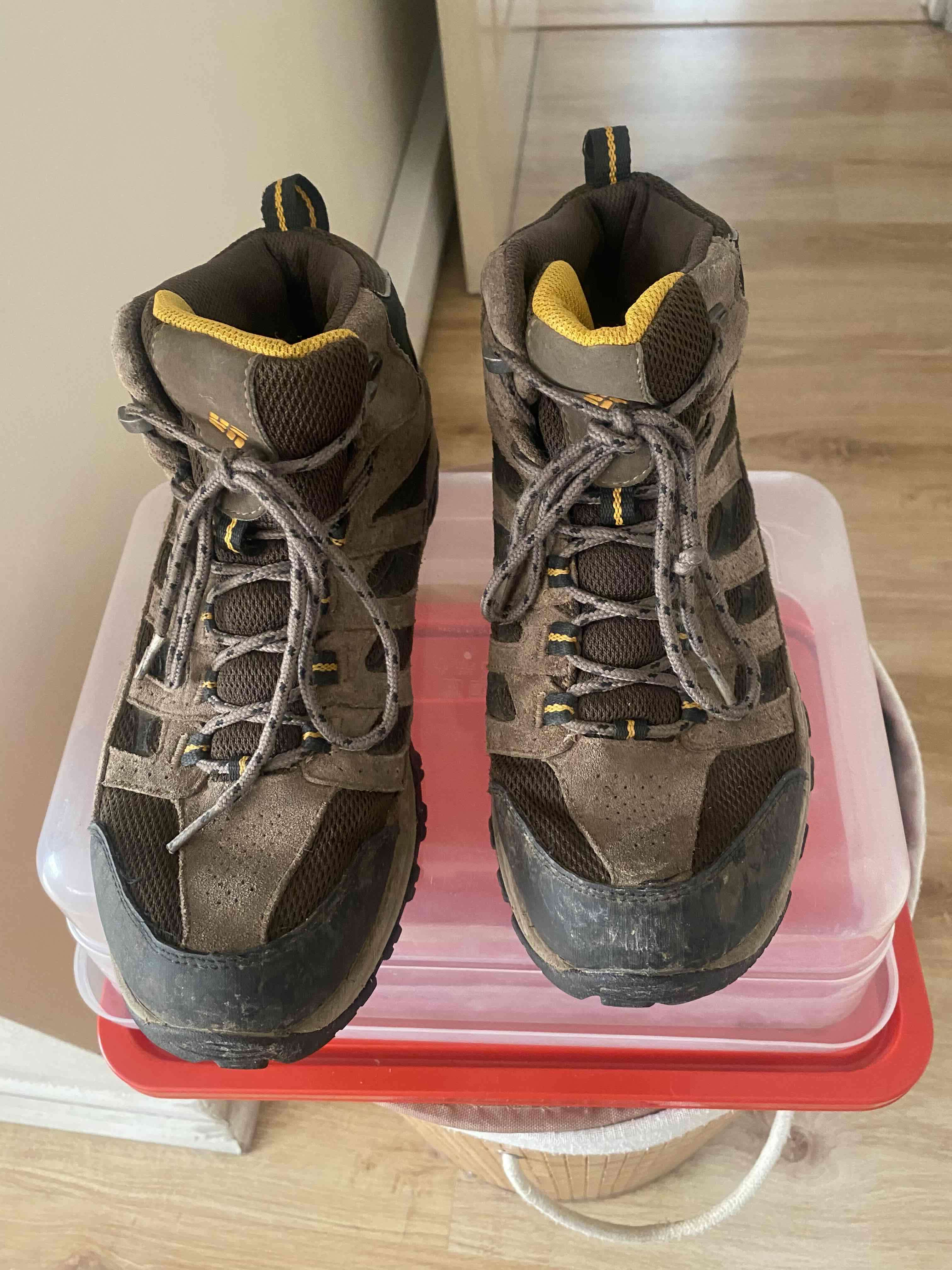 Zapatillas Columbia outdoor café con gris - miniatura 3