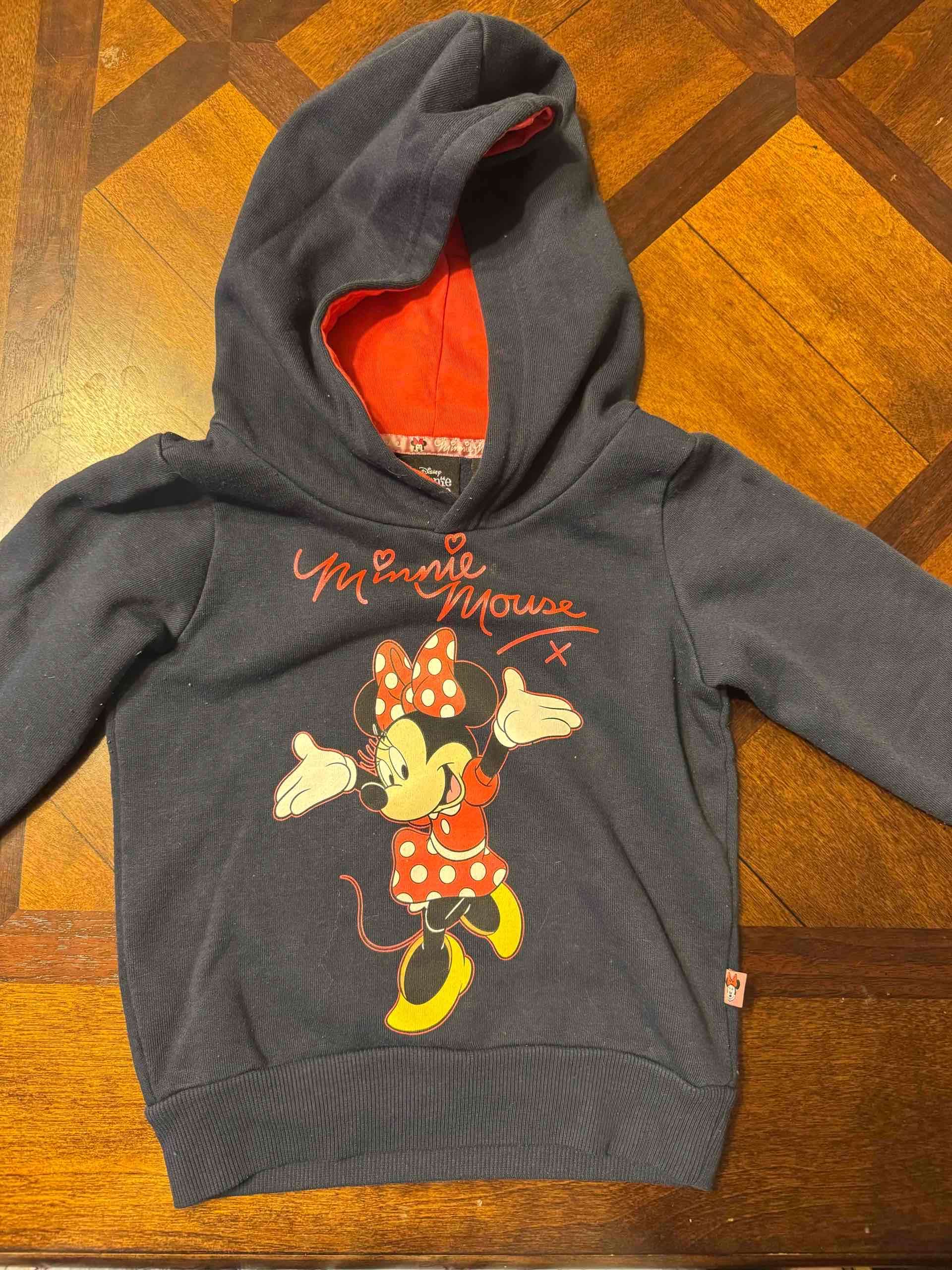 Polerón Minnie Mouse azul para niña - miniatura 1