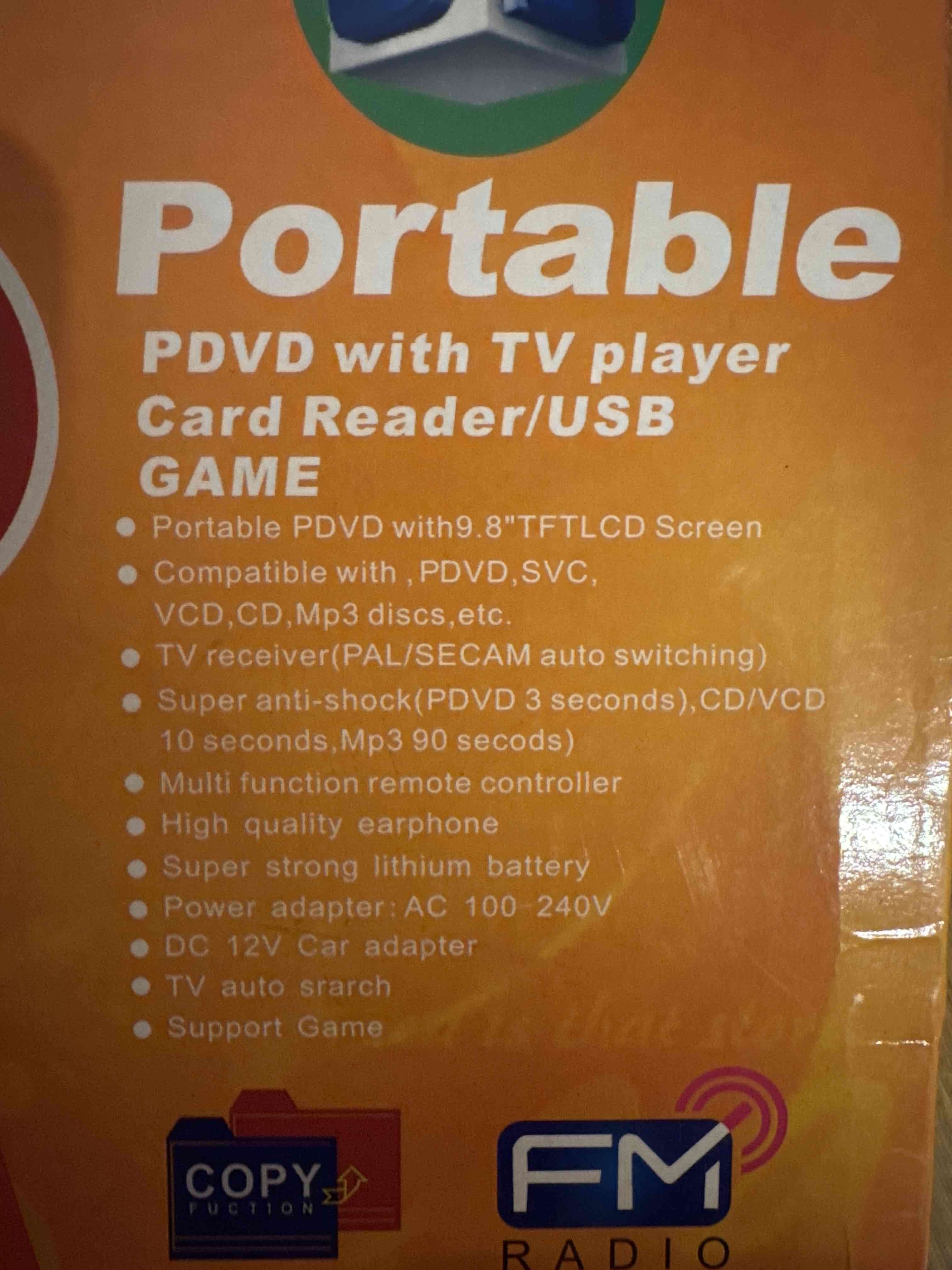Reproductor portátil DVD 9.8" - miniatura 3