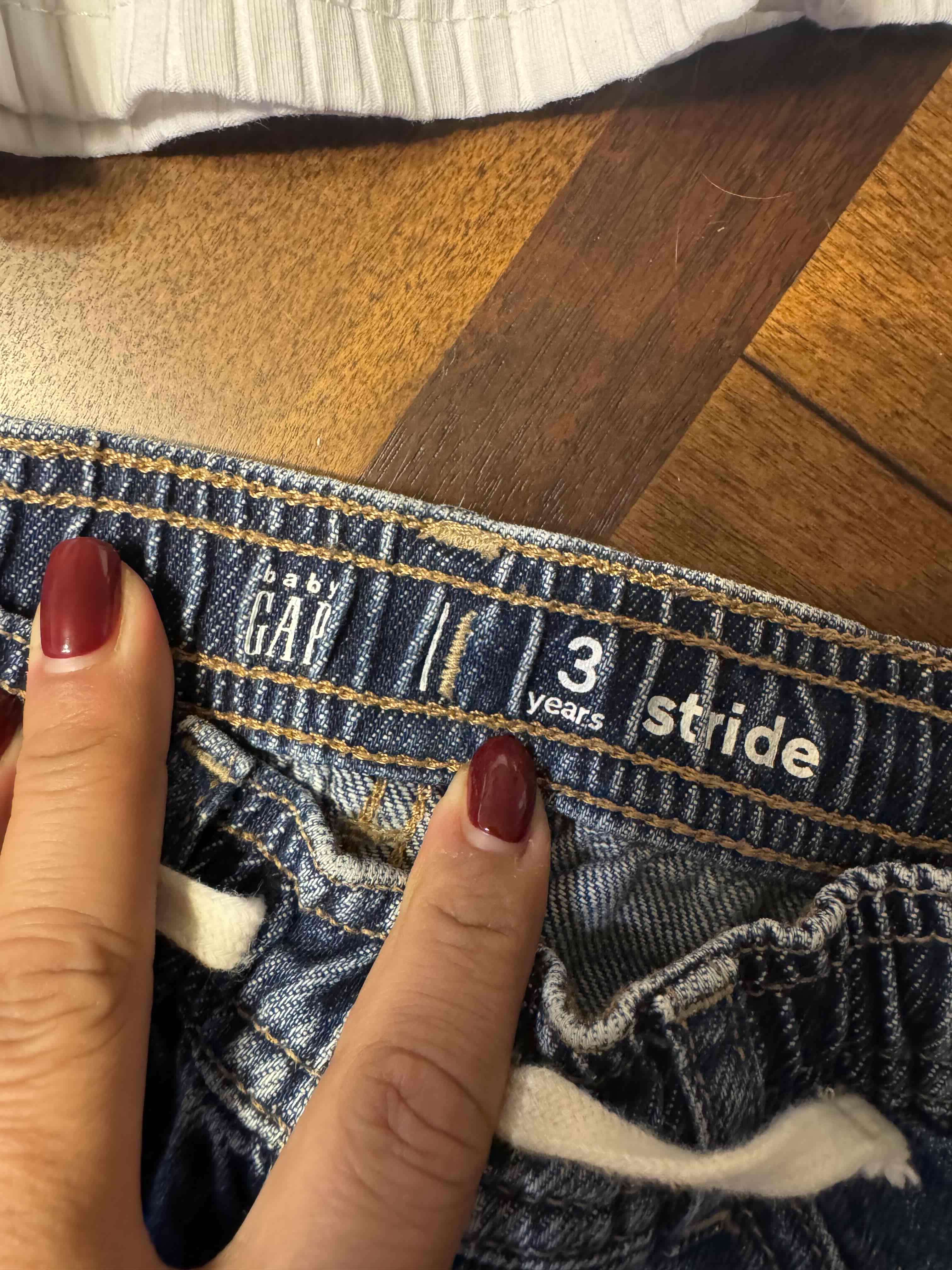 Pantalones de mezclilla infantil Gap kids - miniatura 2