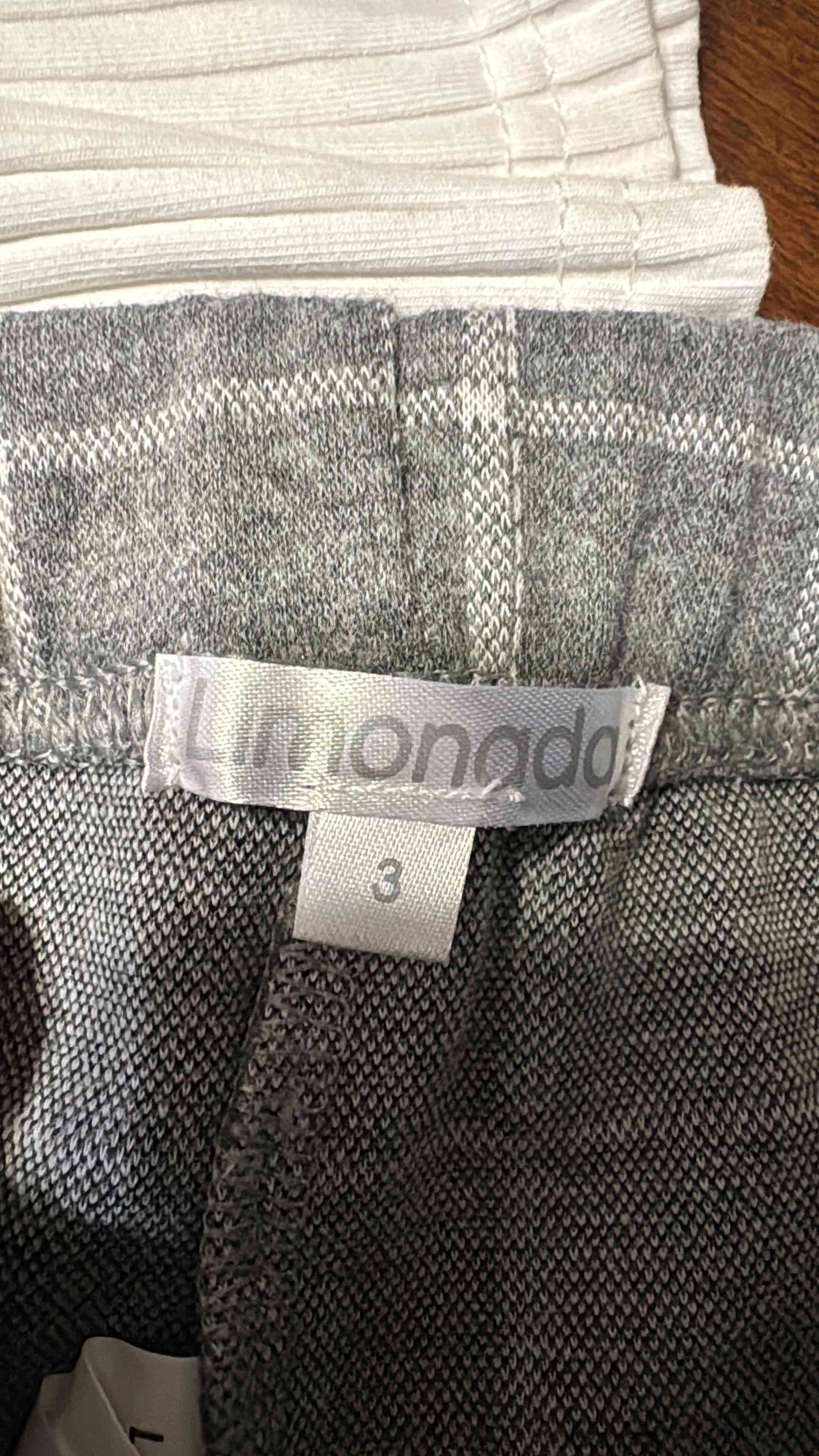 Conjunto infantil blanco y gris Limonada - miniatura 2