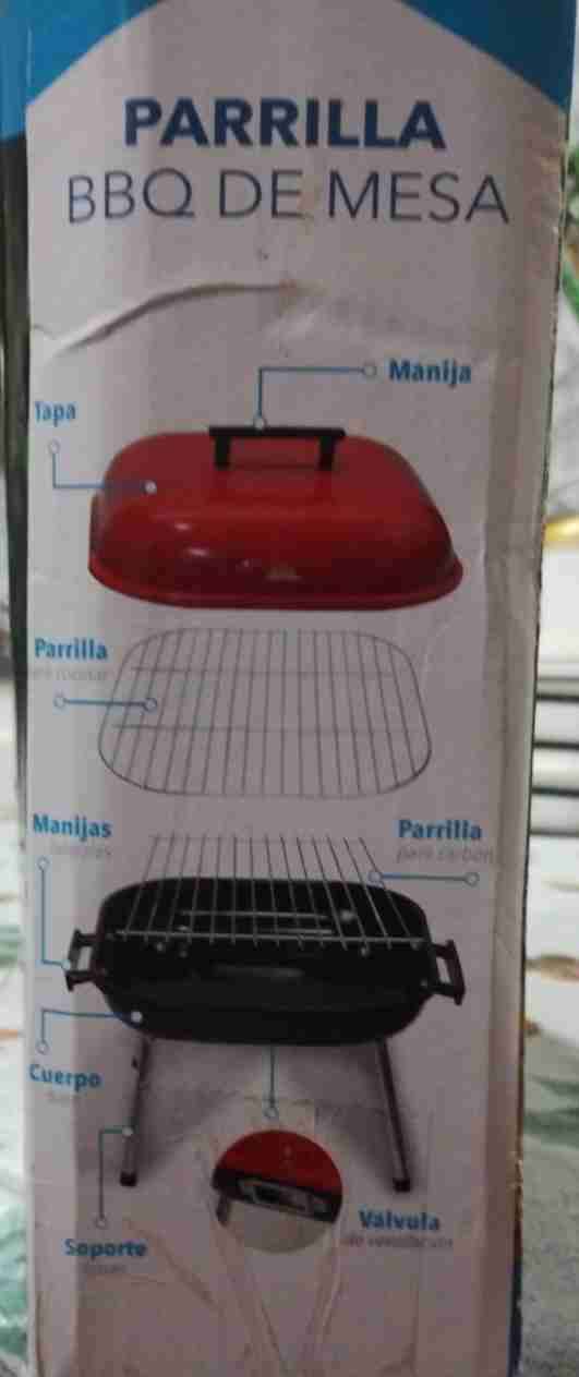 Parrilla BBQ de mesa - miniatura 2