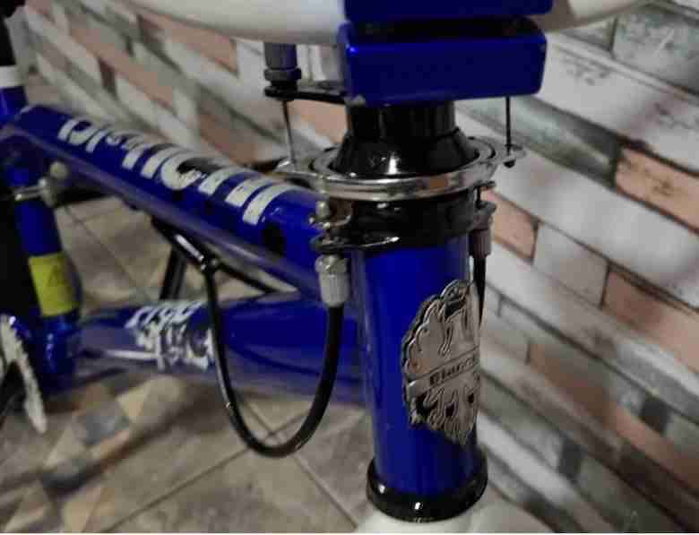 Bicicleta BIANCHI azul y blanca ARO 20" - miniatura 3