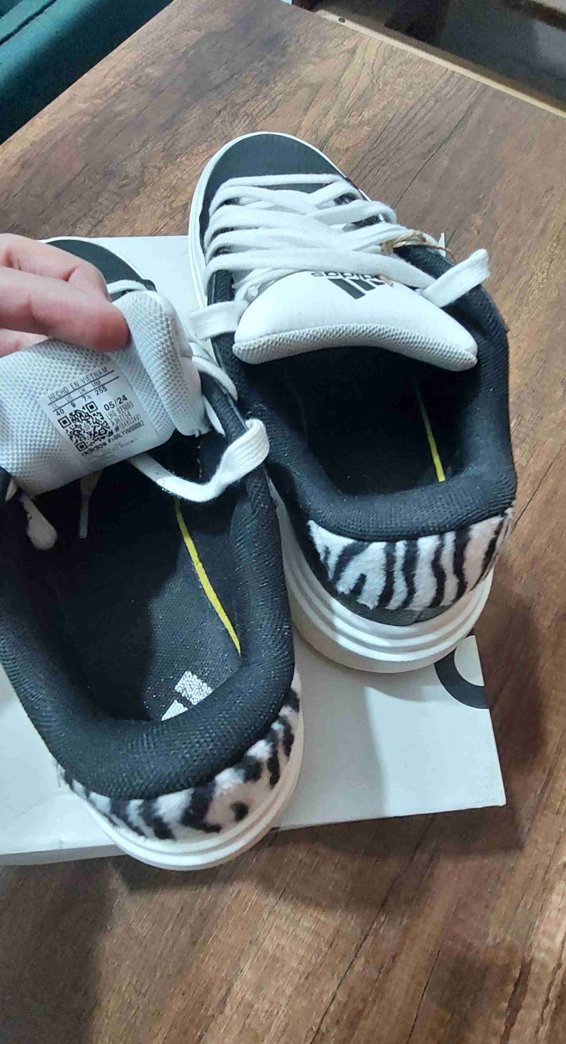 Zapatillas Adidas Grand Court negras - miniatura 3