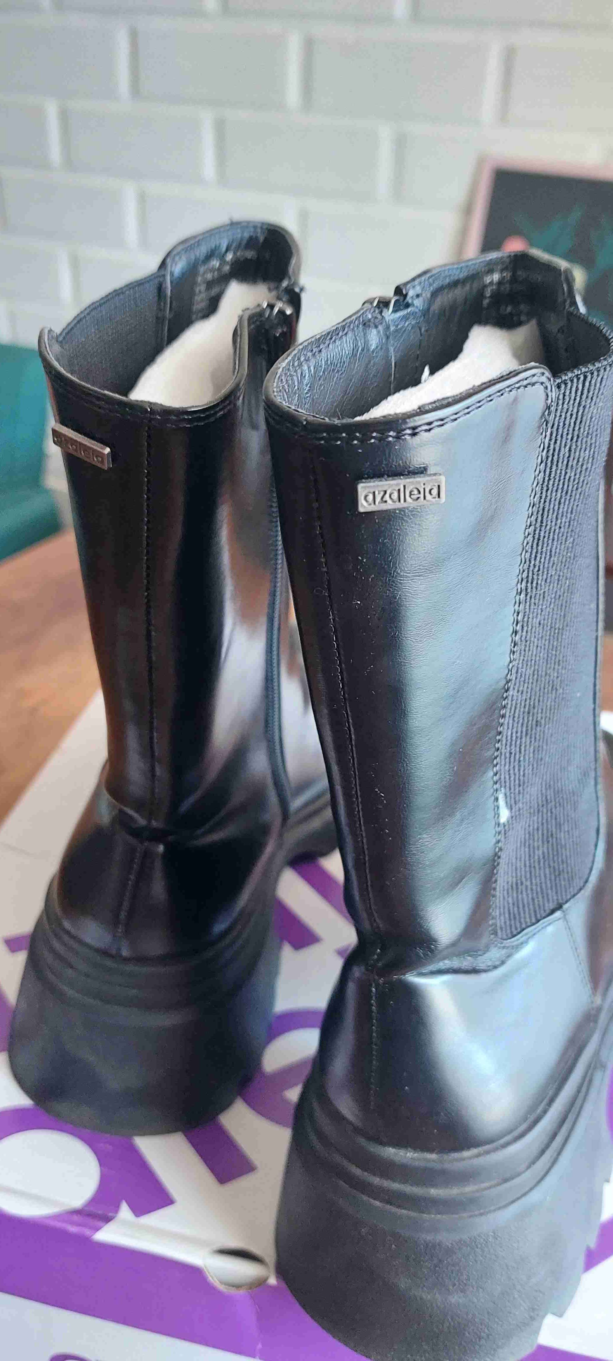 Botas negras Azaleia - miniatura 3