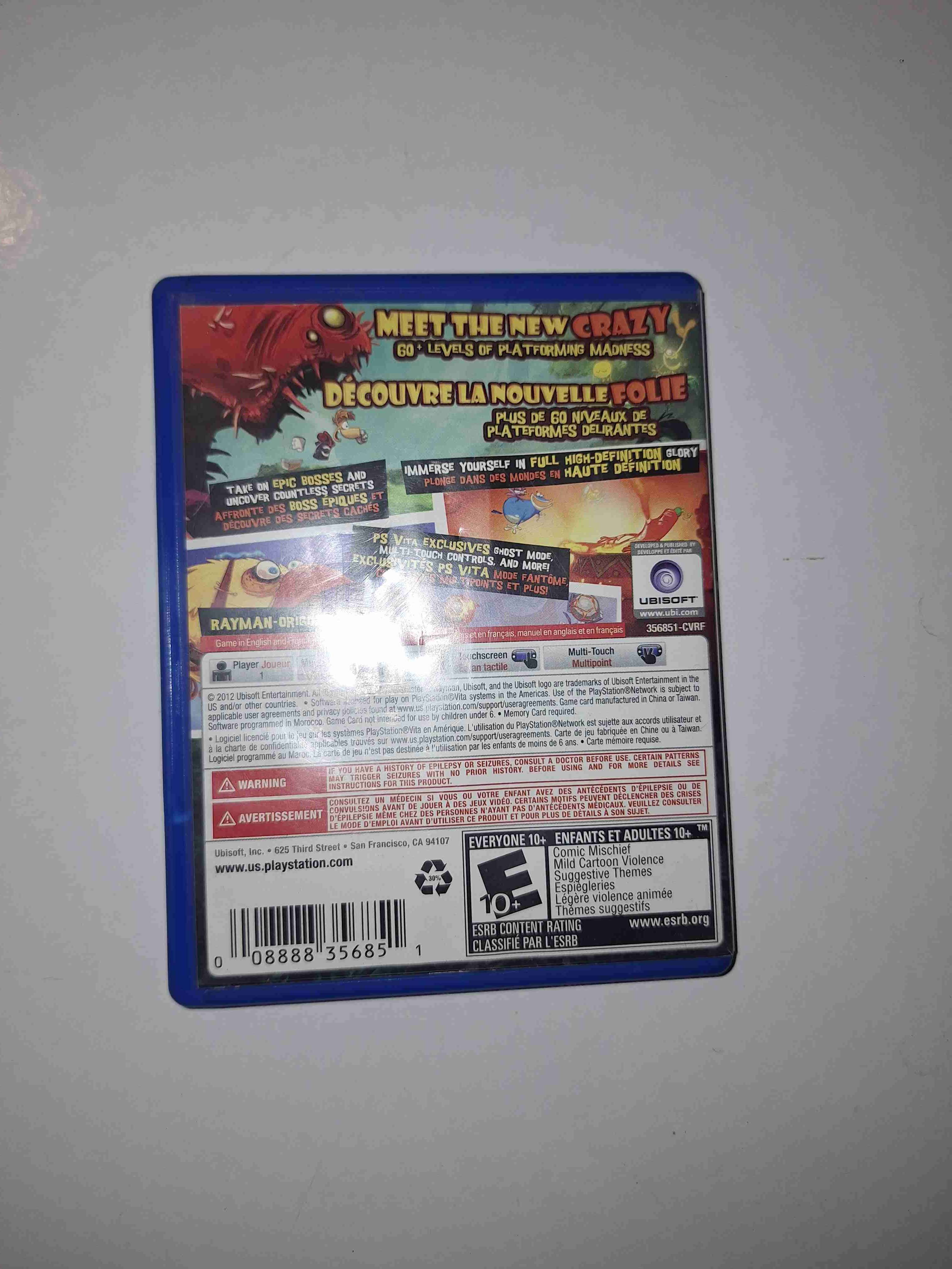 Juego Rayman Origins PS Vita - miniatura 2