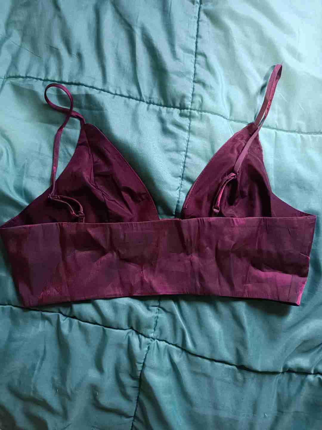 Top corto morado con botones - miniatura 2