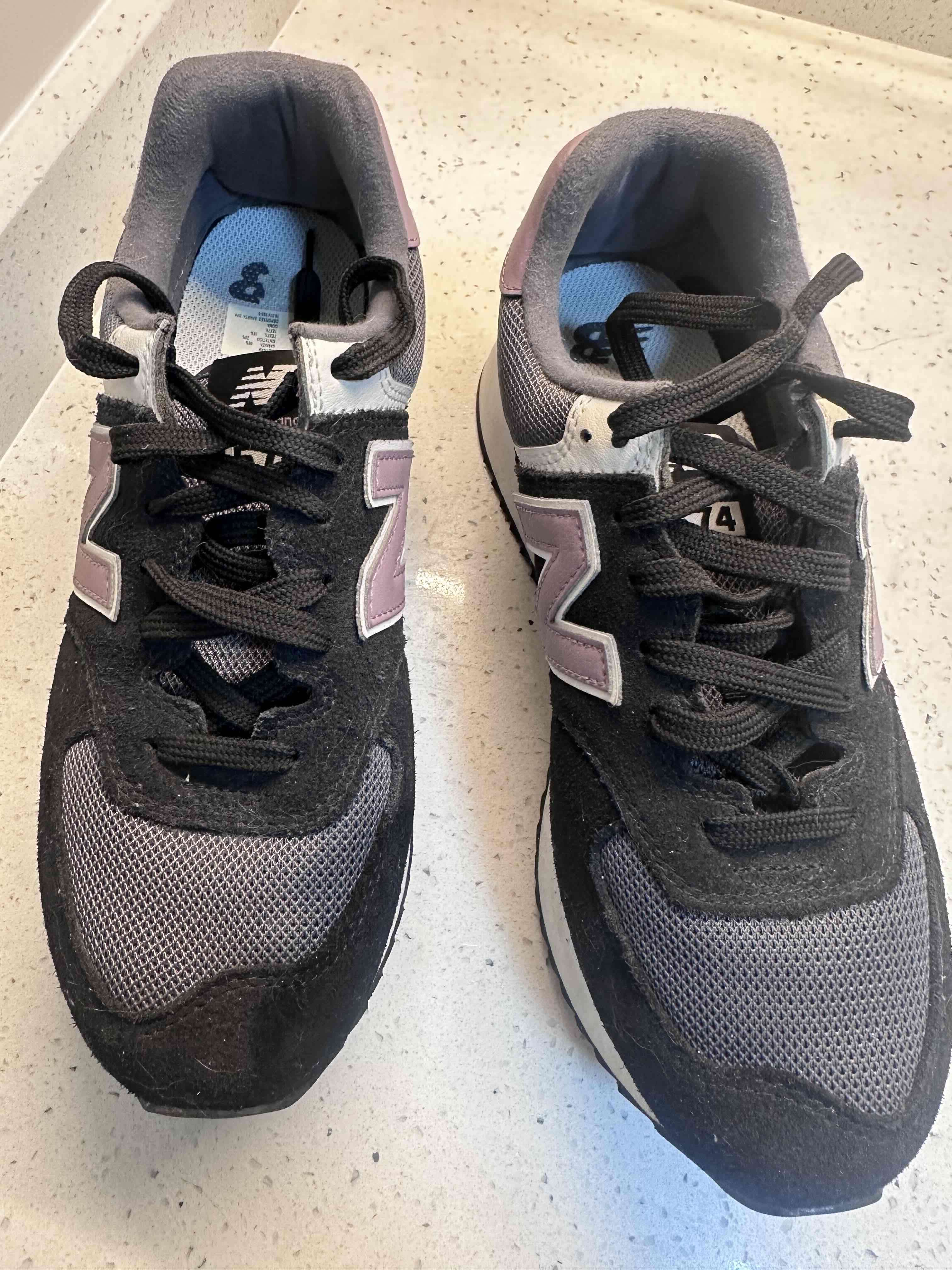 Zapatillas negras New Balance 574 - miniatura 5