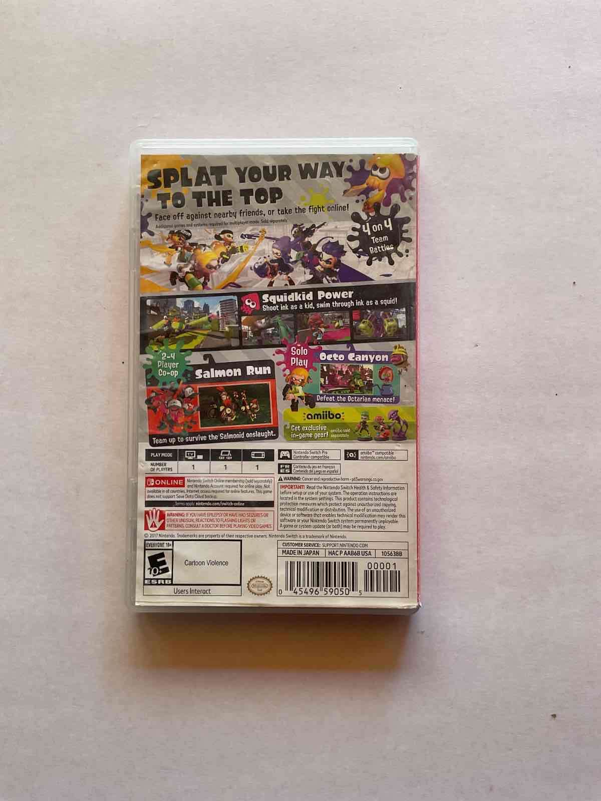 Juego Nintendo Switch Splatoon 2 - miniatura 2