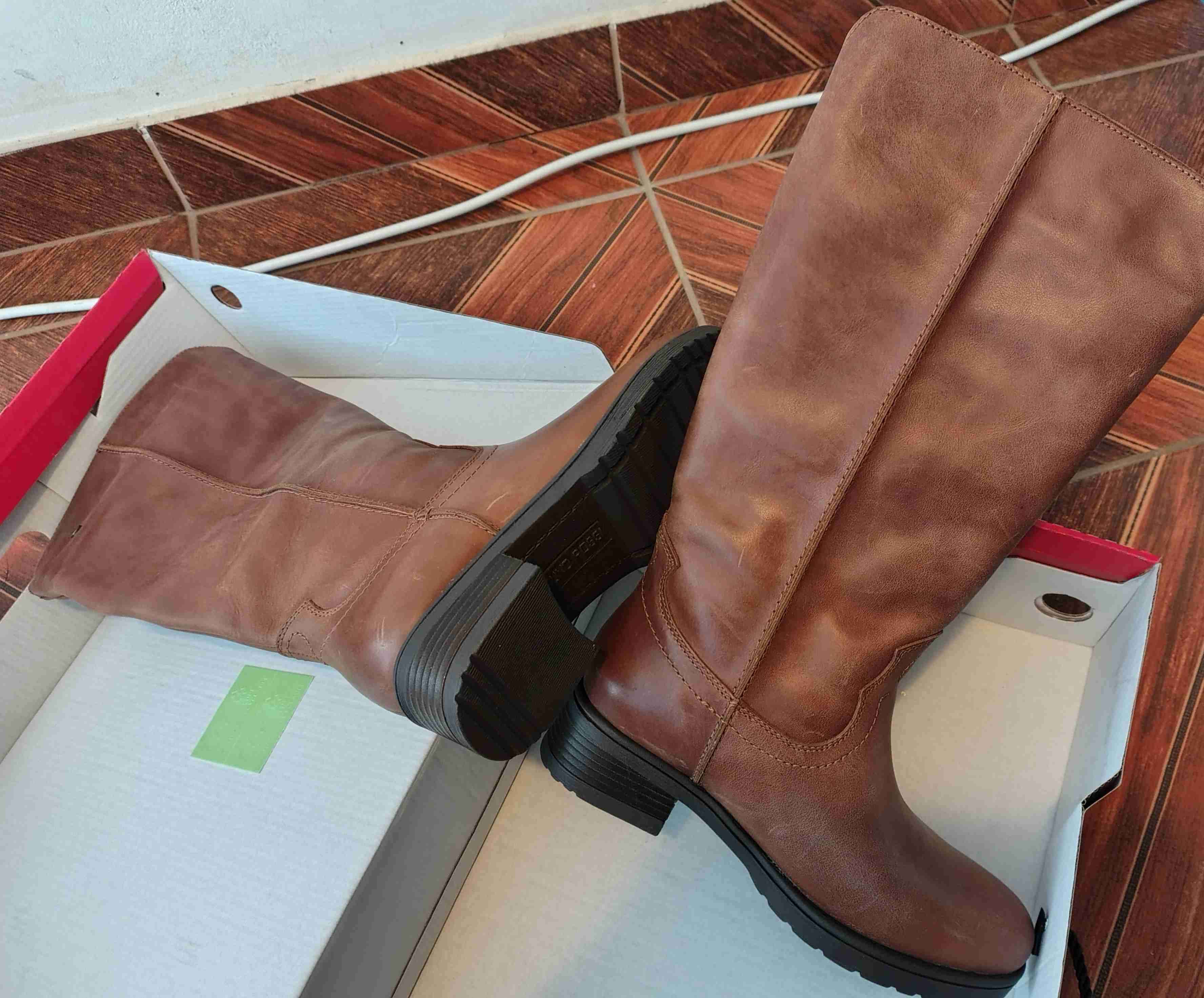 Bota Alta 100% Cuero - miniatura 2