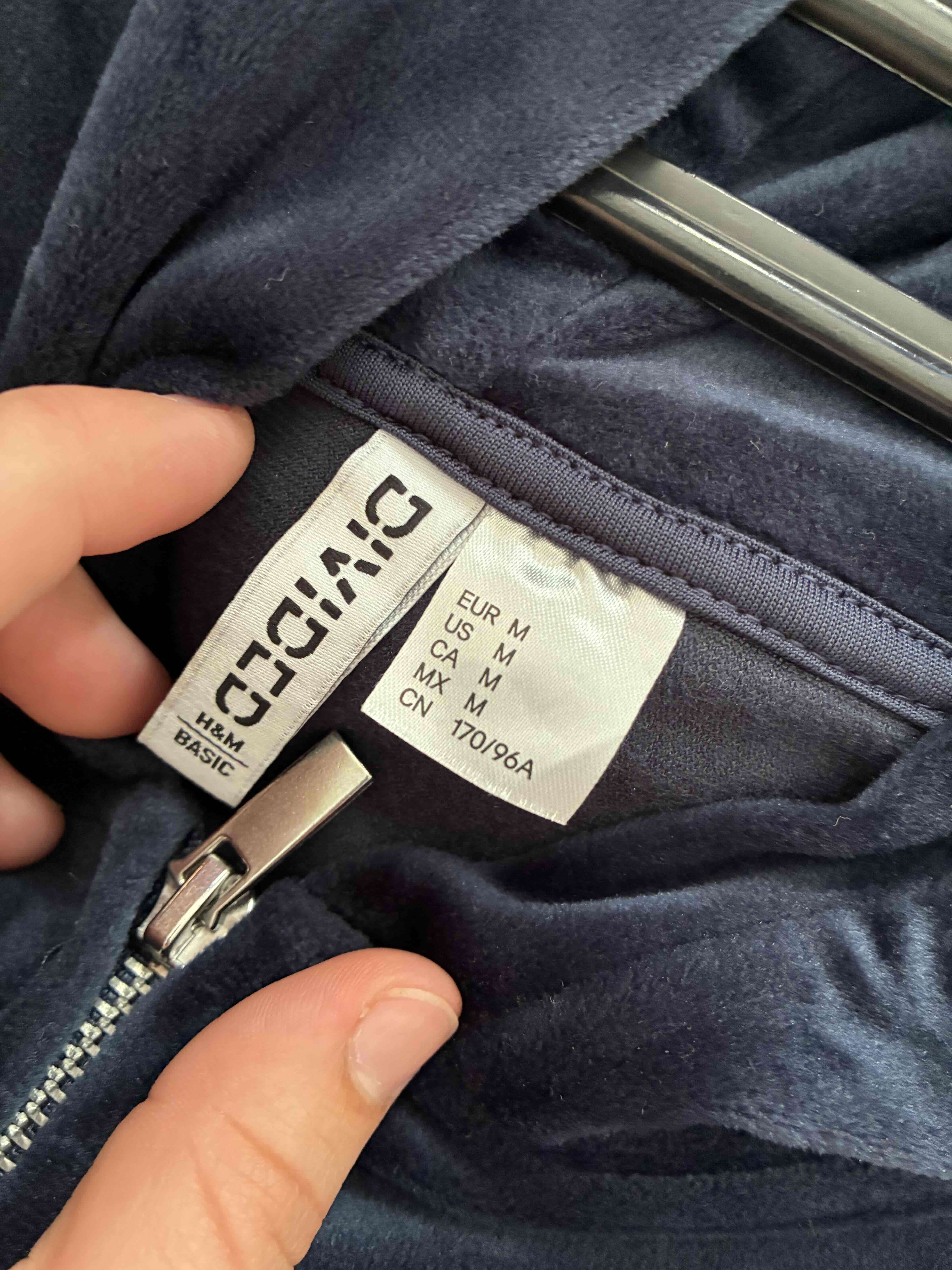 Polerón de terciopelo azul marino - miniatura 3