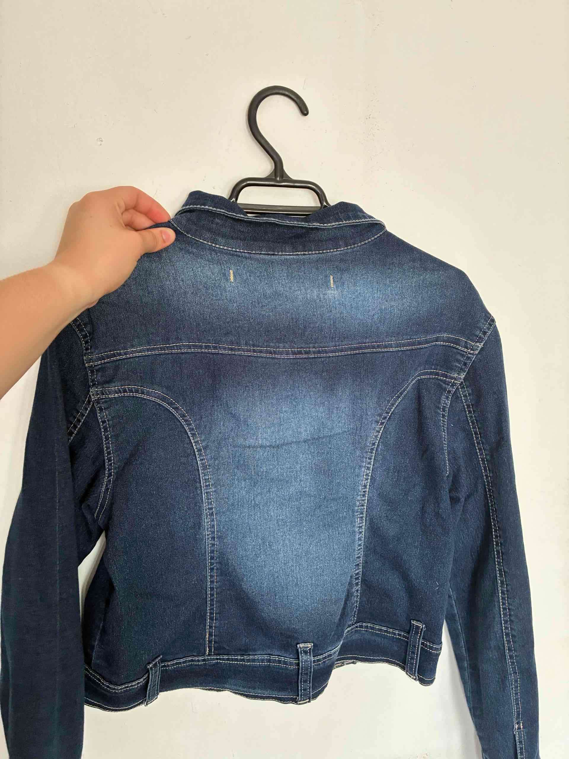 Chaqueta de mezclilla azul - miniatura 2