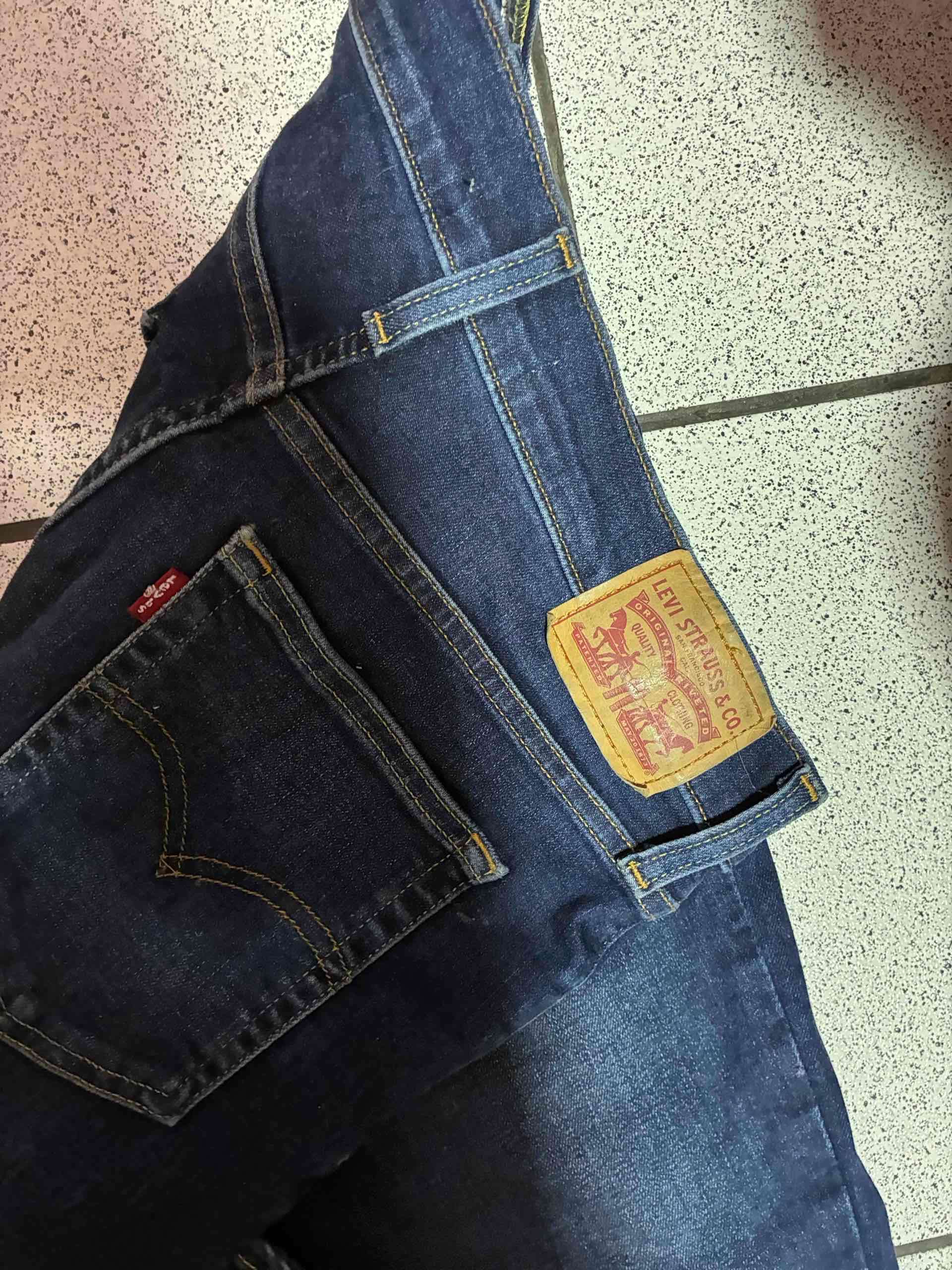 Jeans de mezclilla azul oscuro - miniatura 2