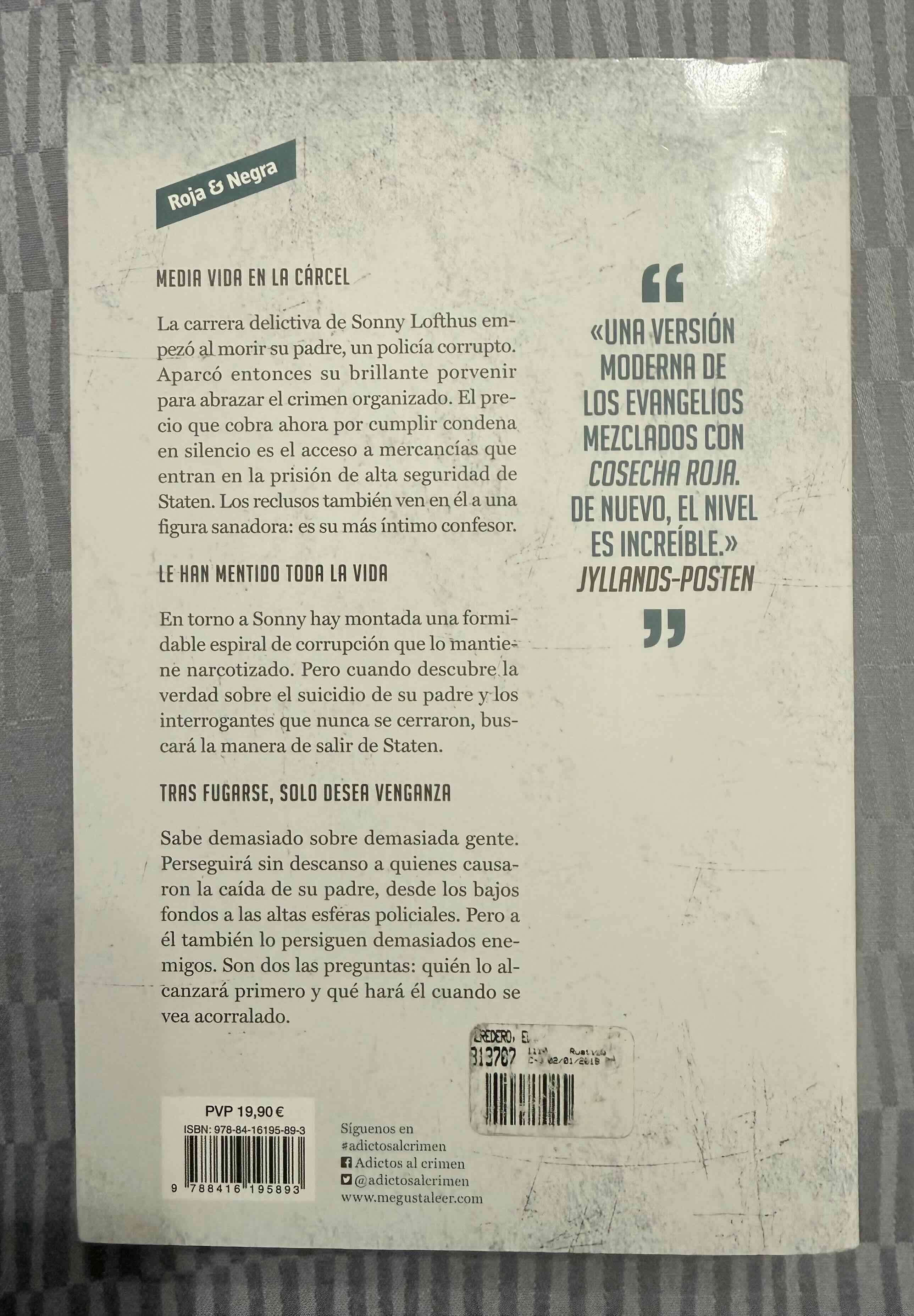 Libro Jo Nesbø El heredero - miniatura 2
