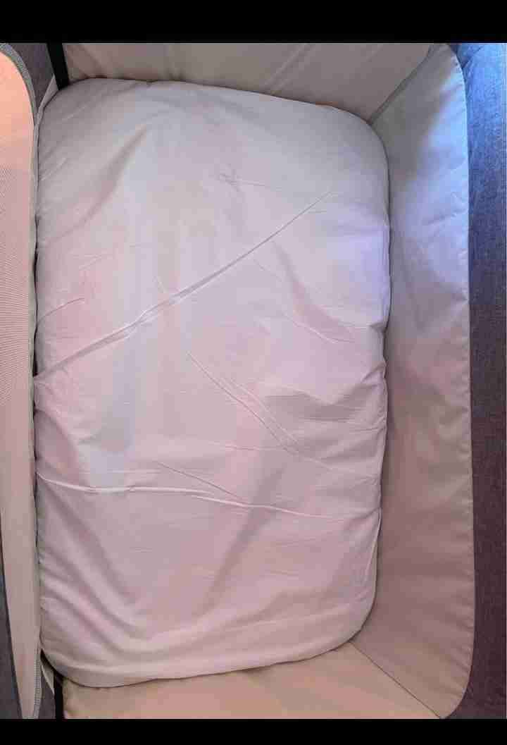 Cuna de bebé gris - miniatura 3