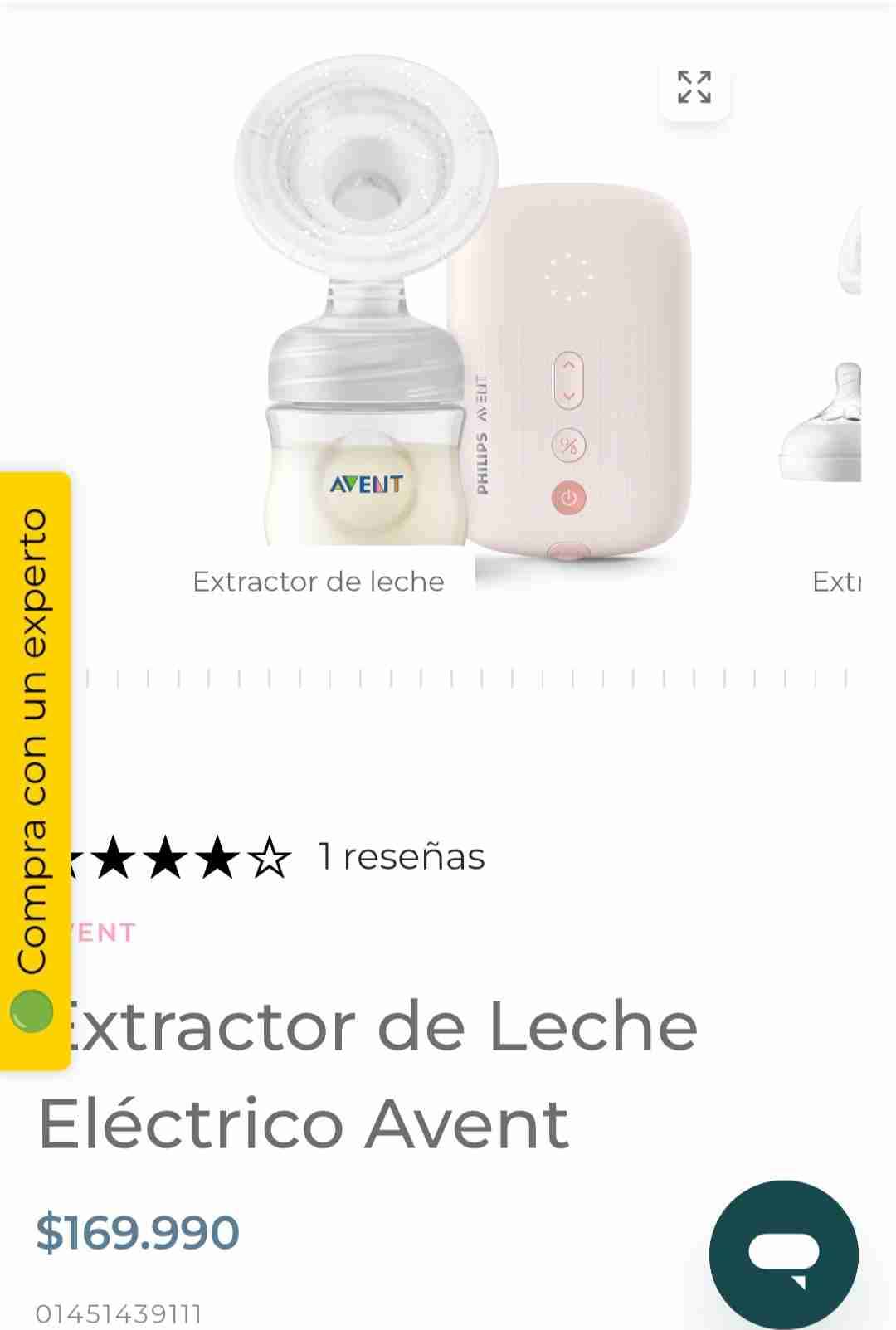 Extractor de leche Philips Avent - miniatura 4