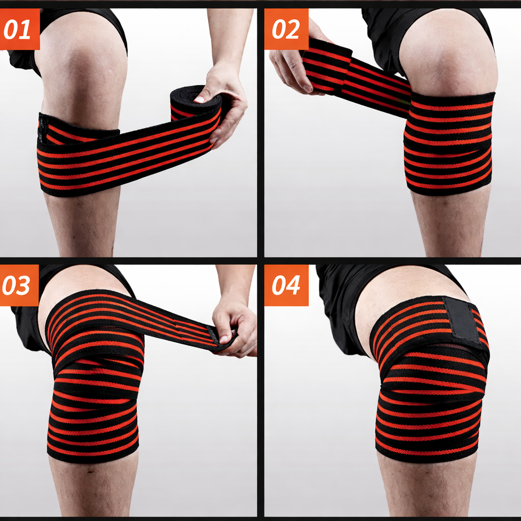 Rodillera compresión gym - miniatura 4