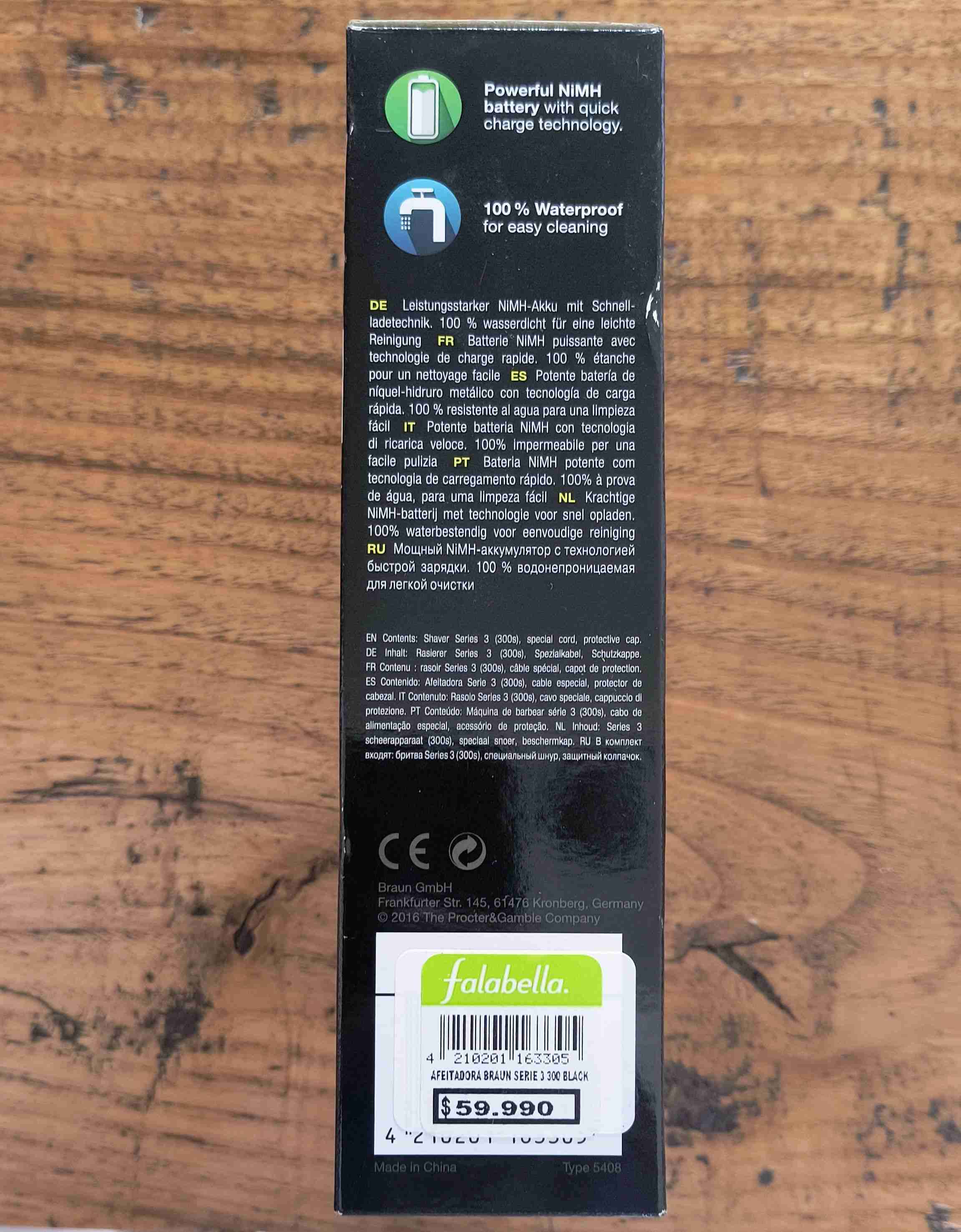 Afeitadora Braun Series 3 nueva - miniatura 4