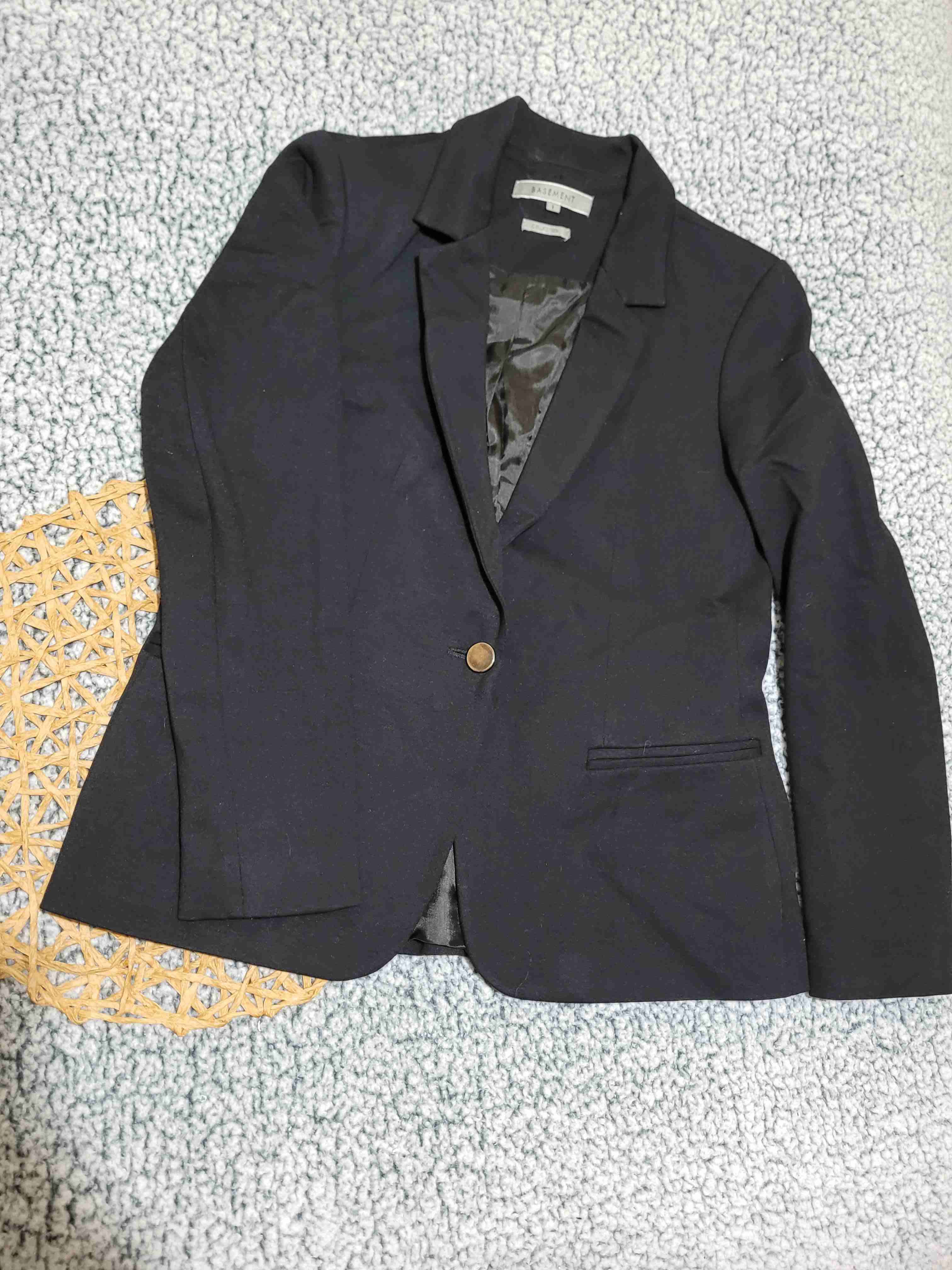 Blazer negro elegante - miniatura 1