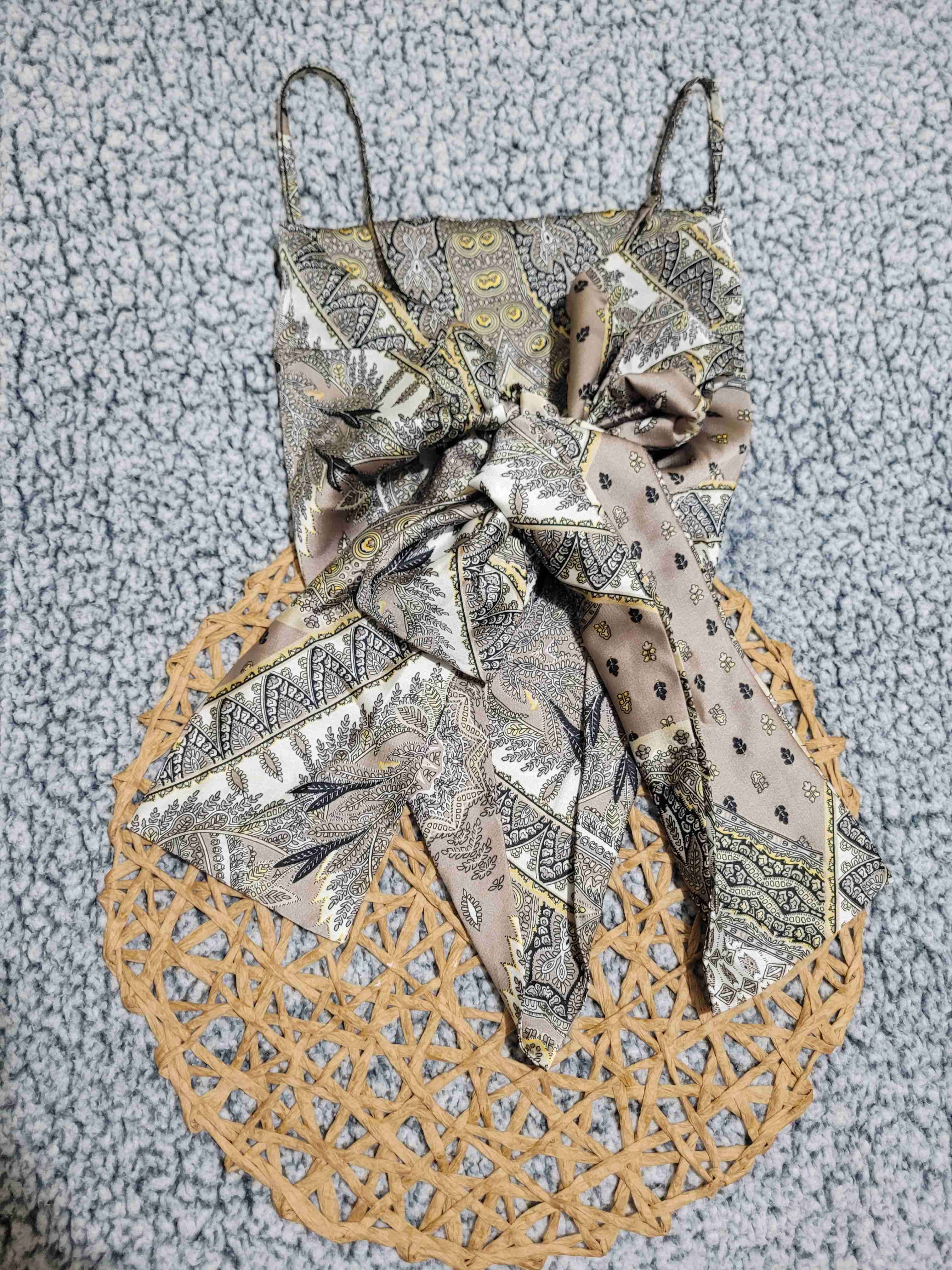 Top de tirantes estampado bandana - miniatura 2