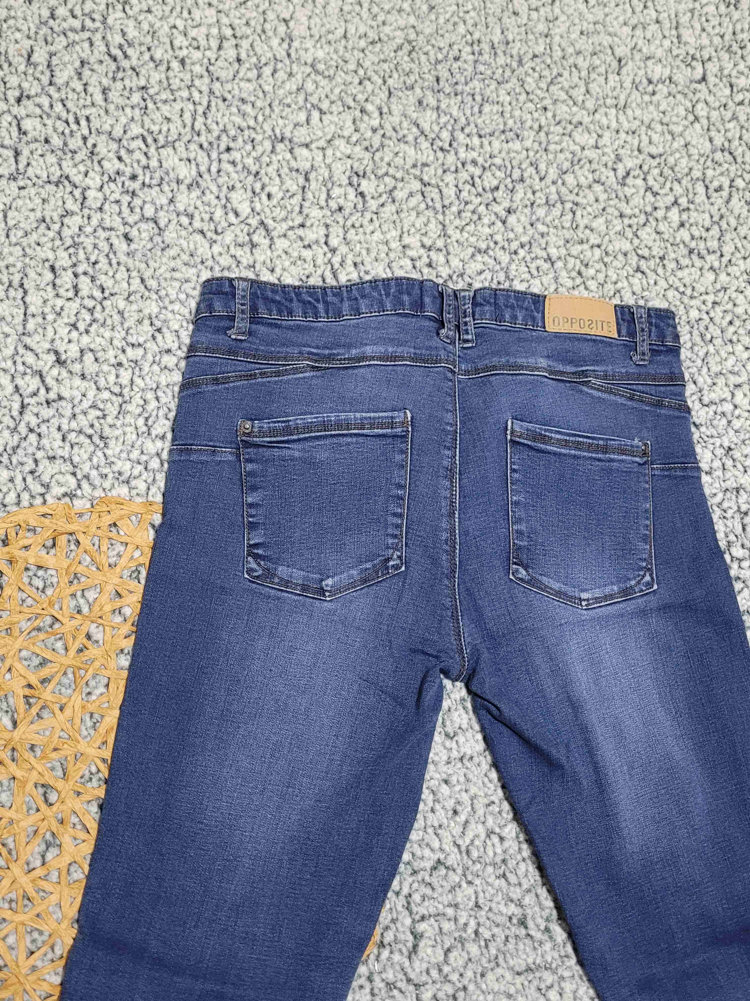 Jeans azul oscuro mujer - miniatura 2