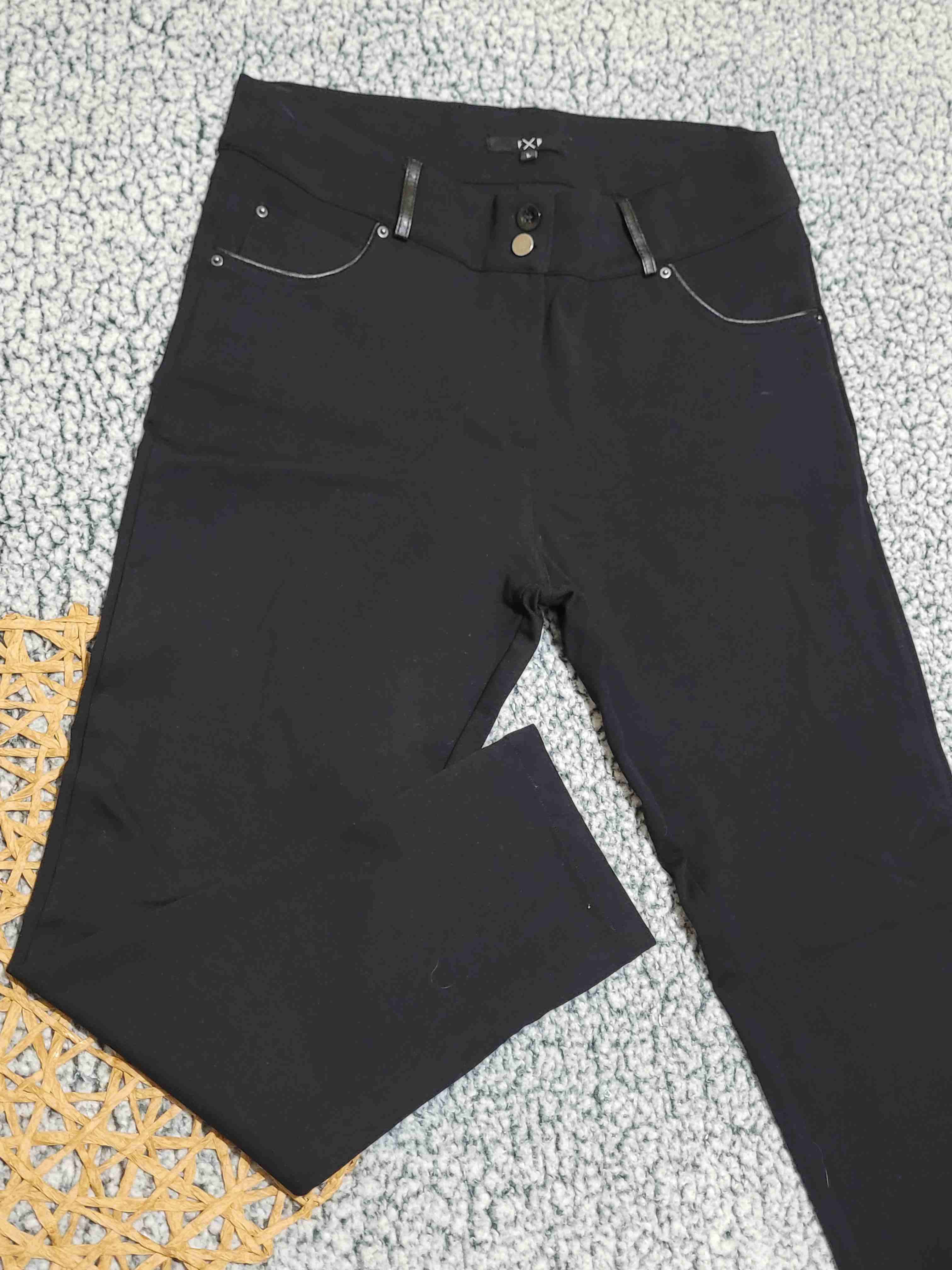 Pantalones negros casuales - miniatura 1