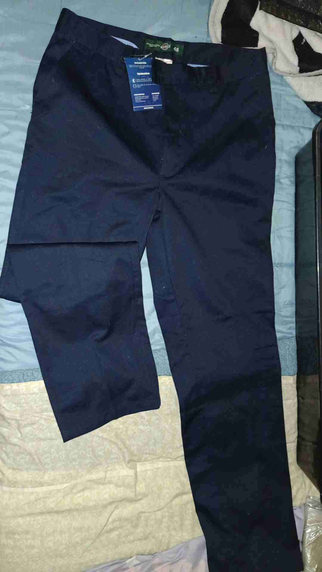 Pantalón beige Classic Line - miniatura 2