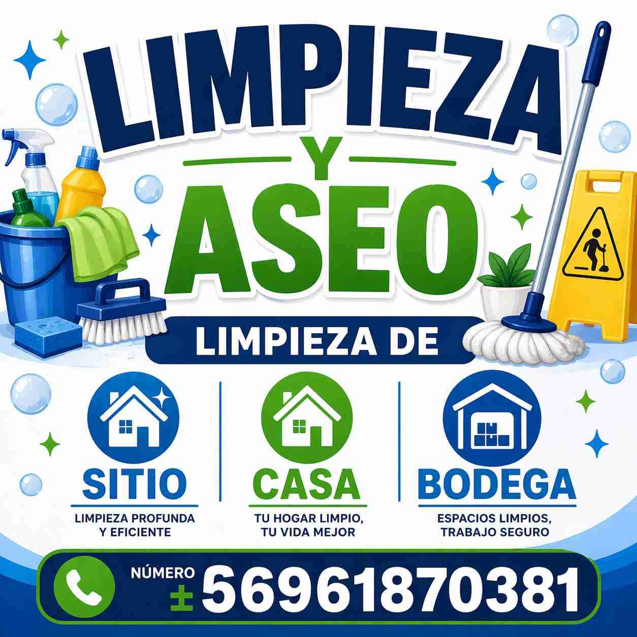 Limpieza de sitio aseo de casa bodega en general