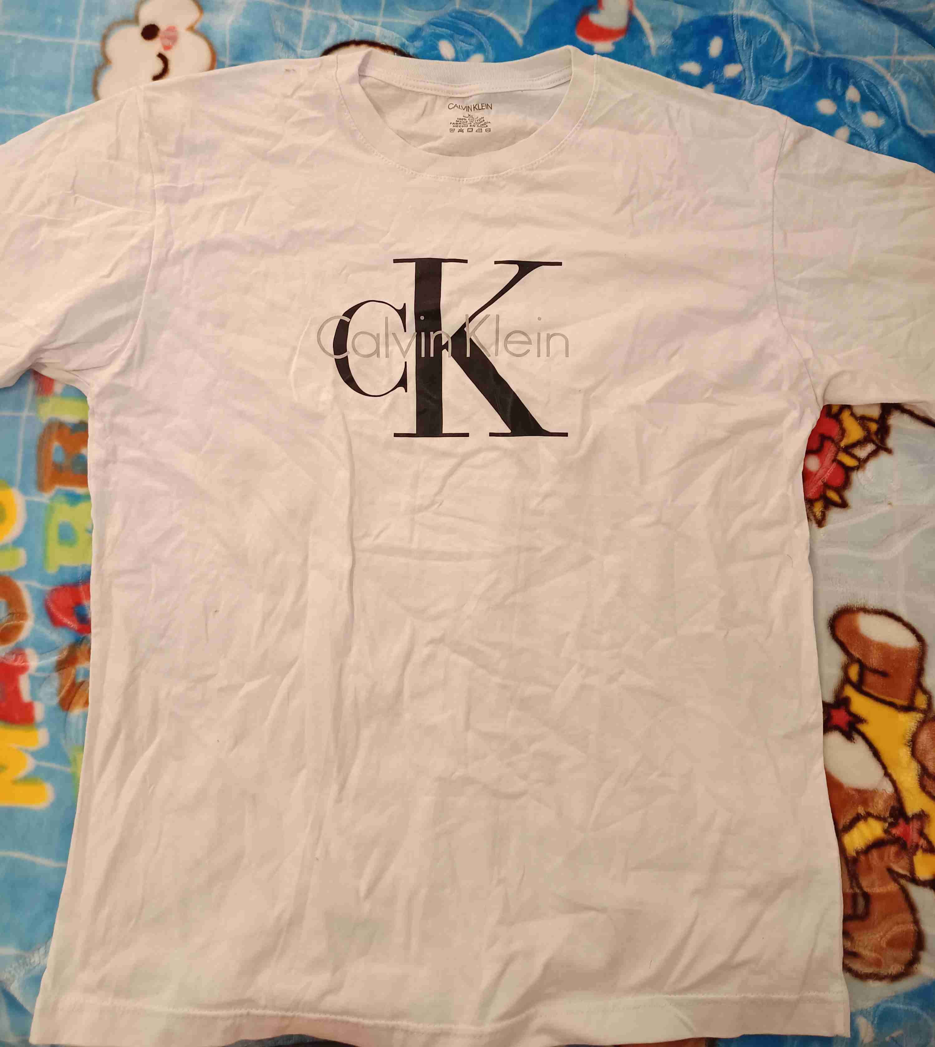 Polera blanca Calvin Klein