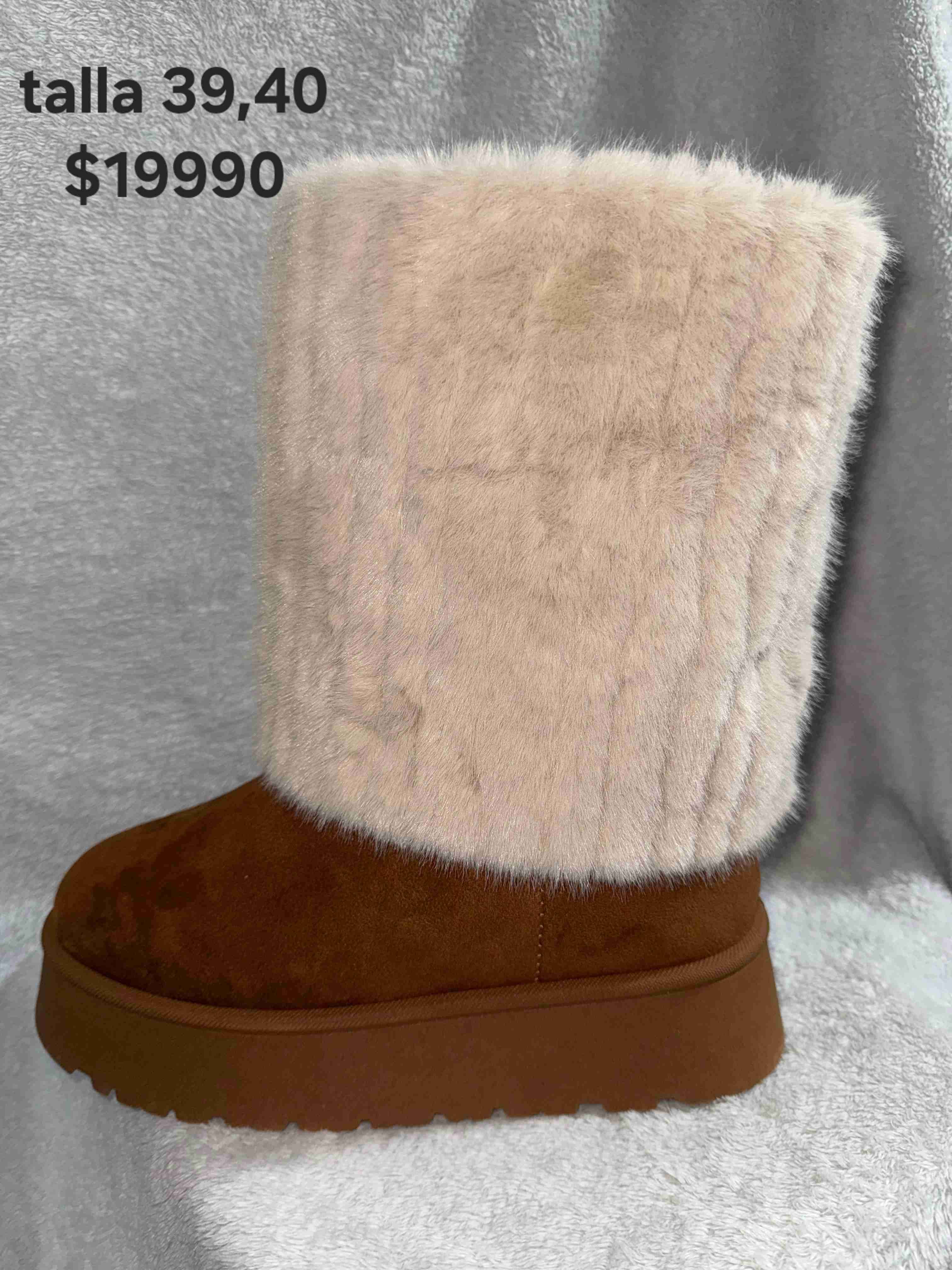 Botas de piel sintética