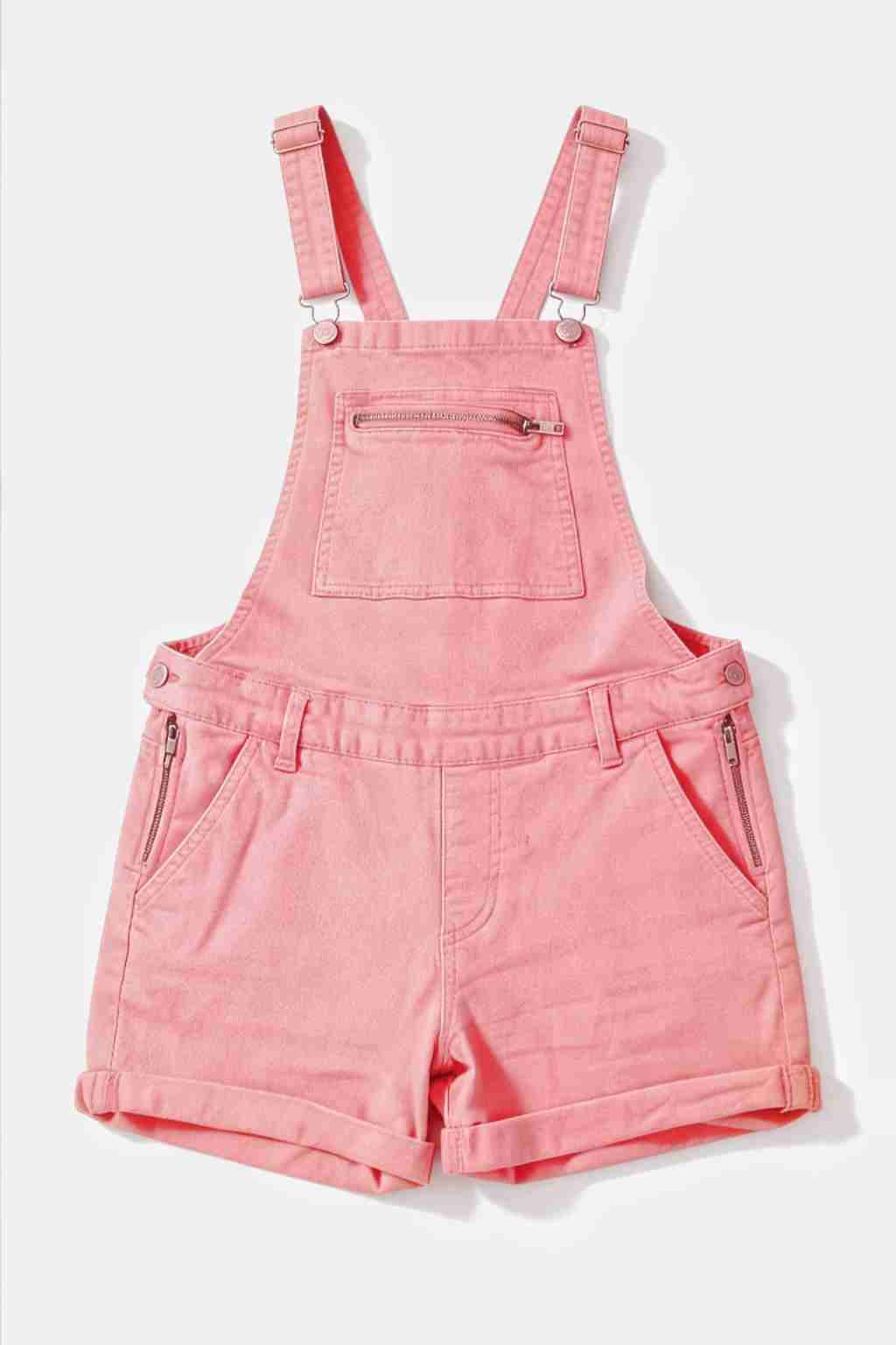 Jardinera short rosada