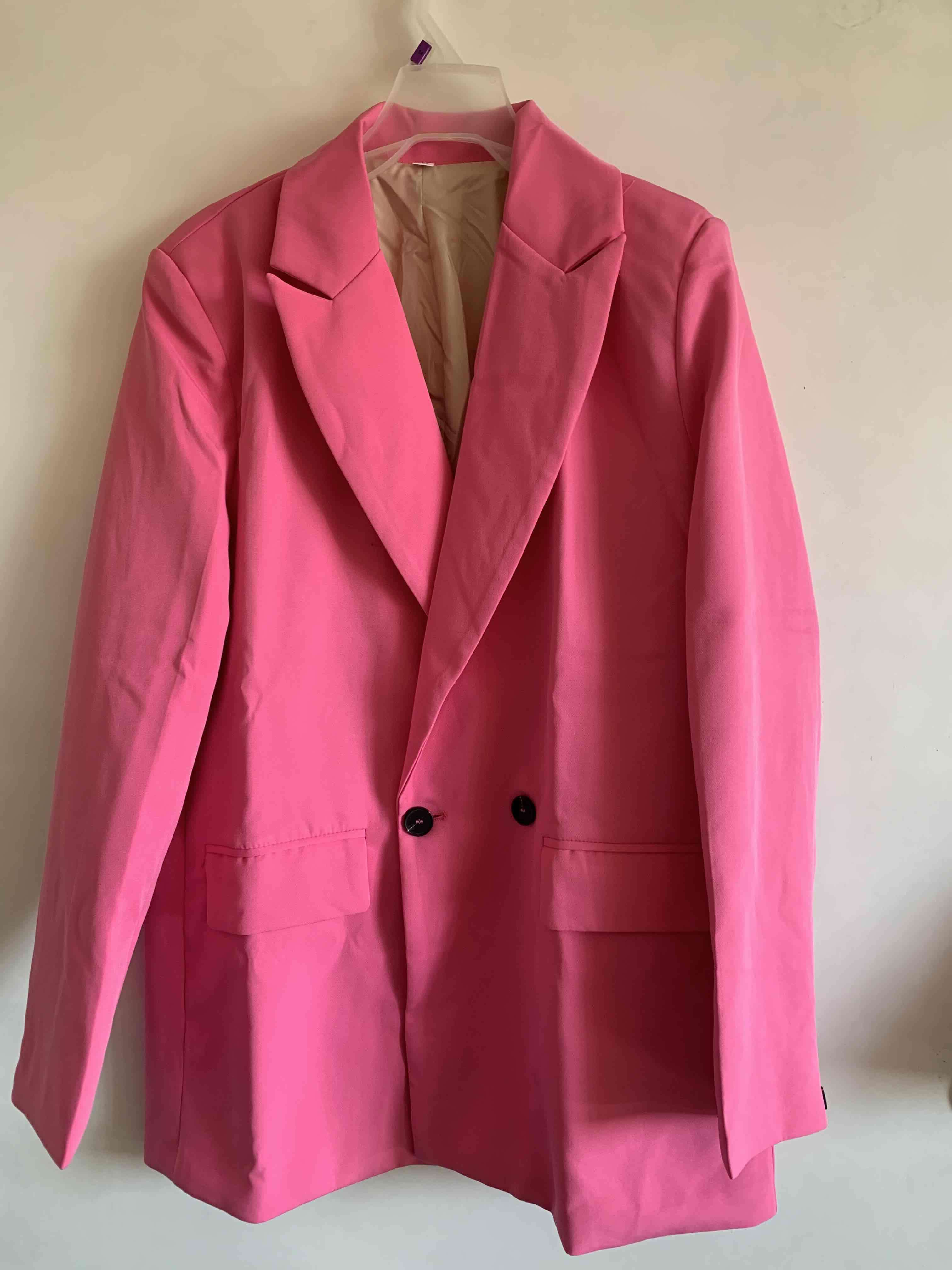 Blazer rosado elegante