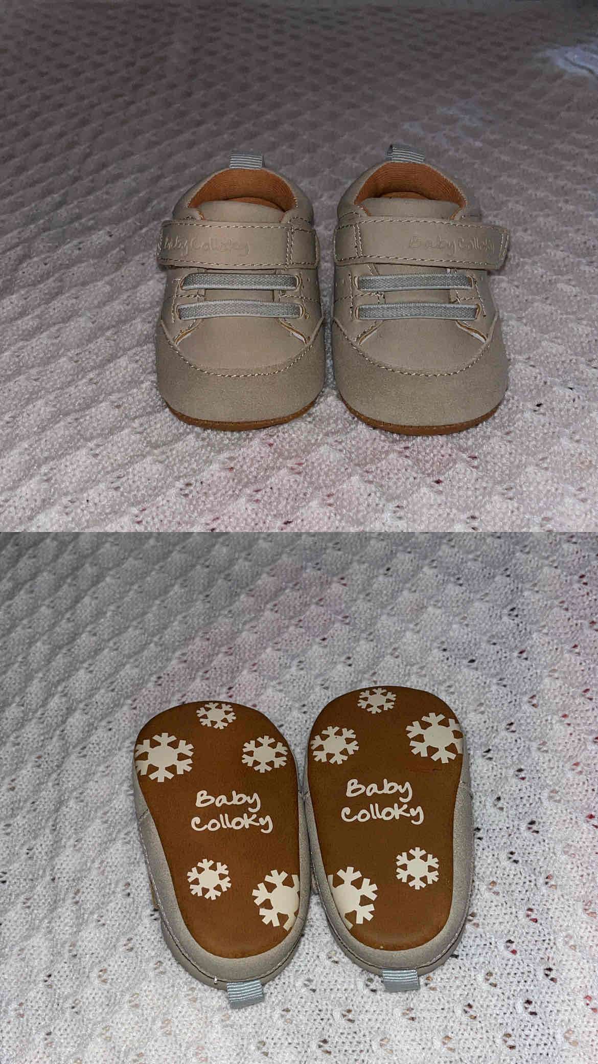 Zapatos bebé marrones - miniatura 2