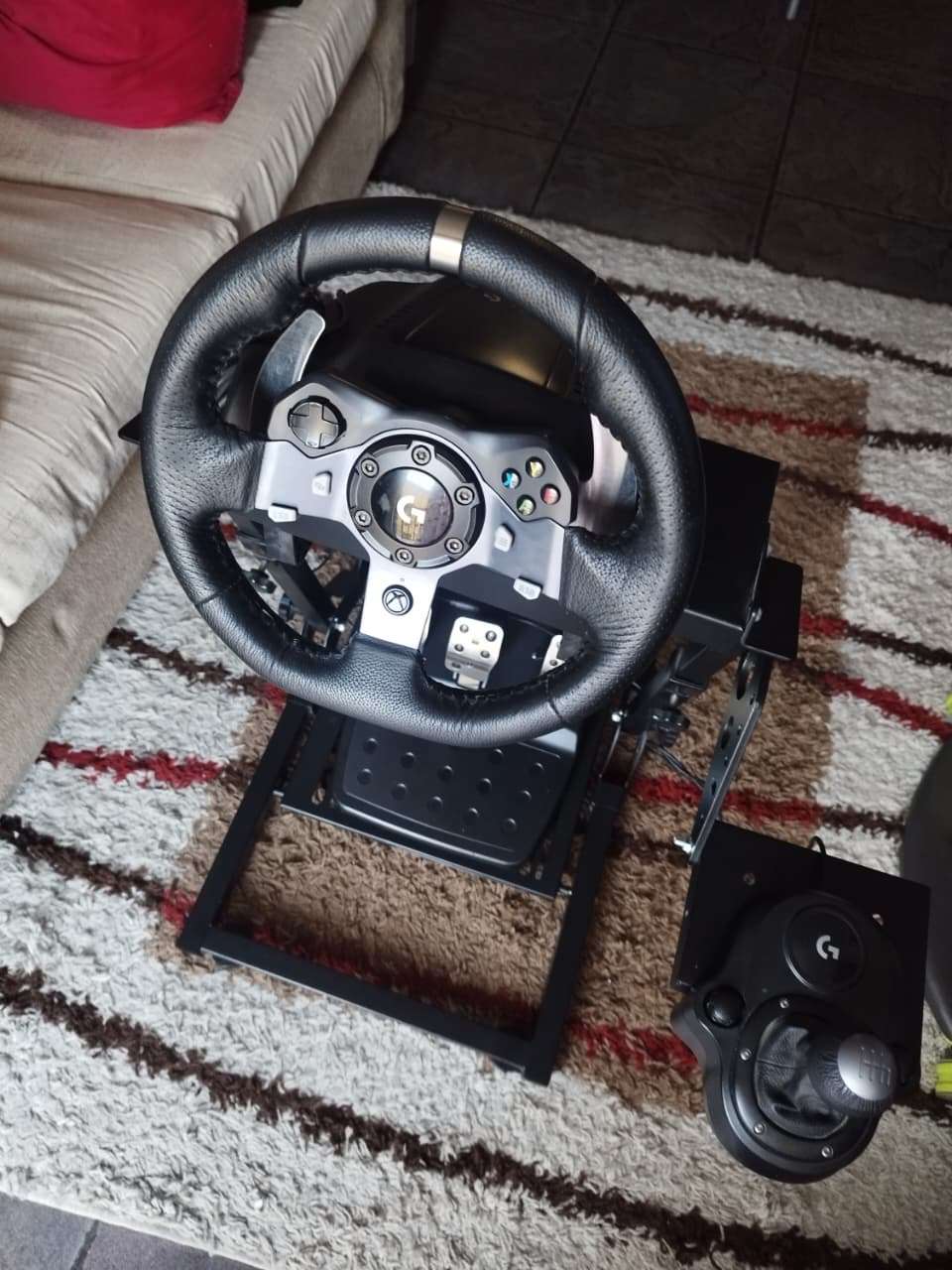 Vendo Logitech G920 con soporte metalico - miniatura 4