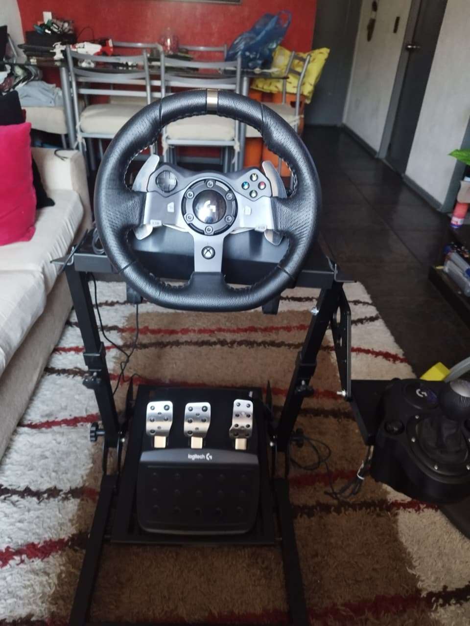 Vendo Logitech G920 con soporte metalico - miniatura 5