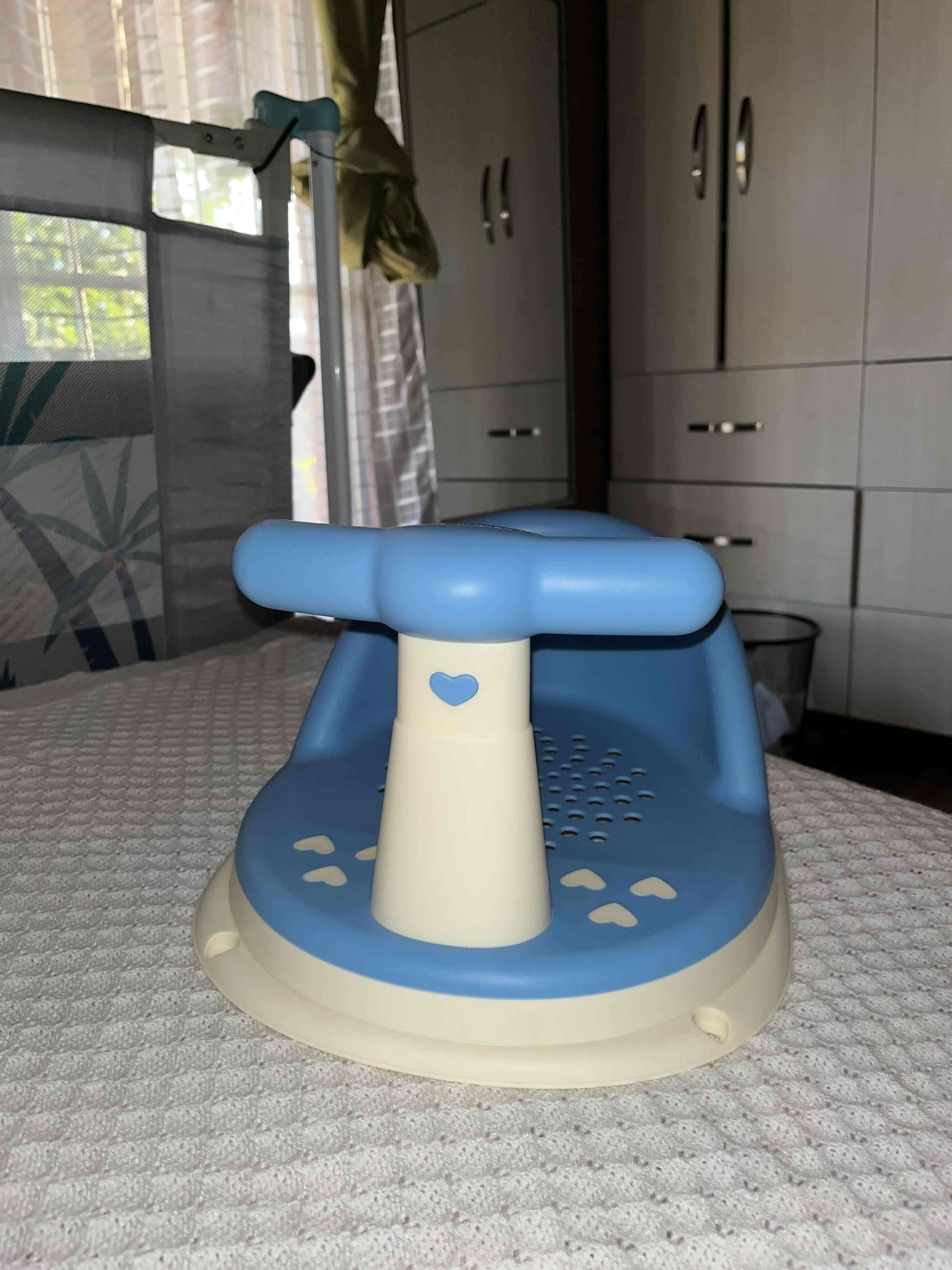 Asiento de baño para bebé azul - miniatura 1