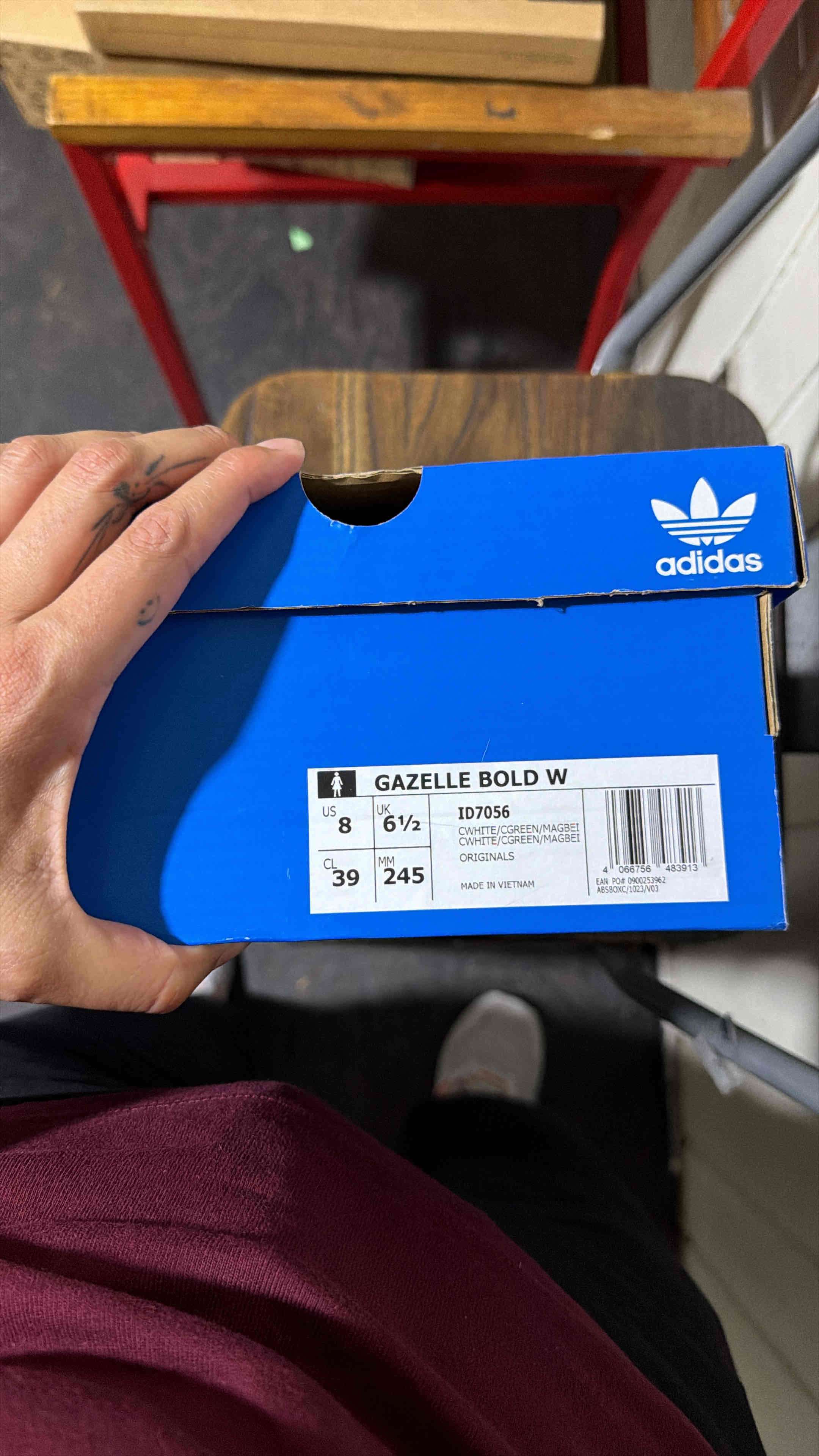 Zapatillas Adidas Gazelle Bold W - miniatura 1