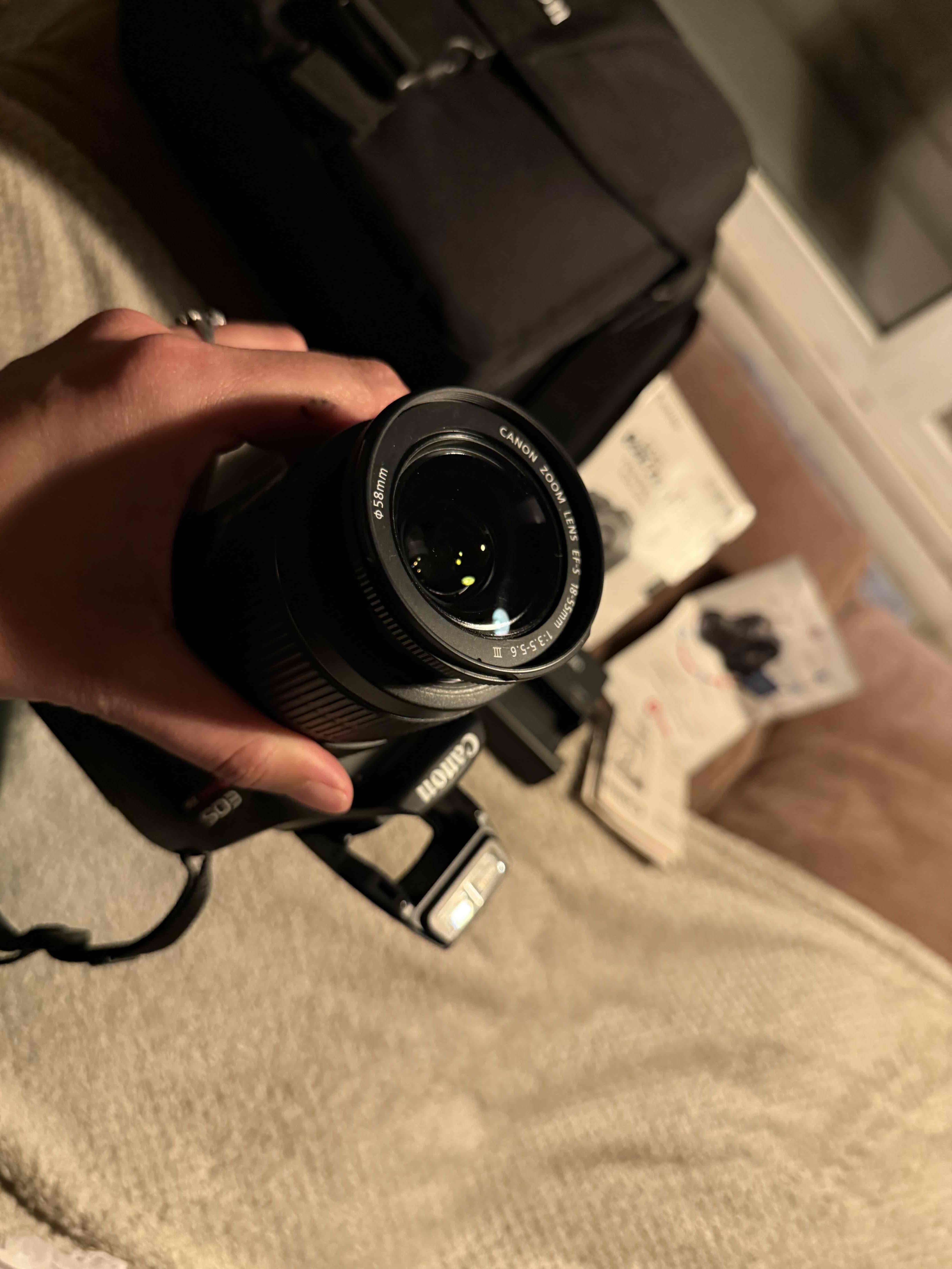 Cámara Canon Rebel T6 con accesorios - miniatura 3