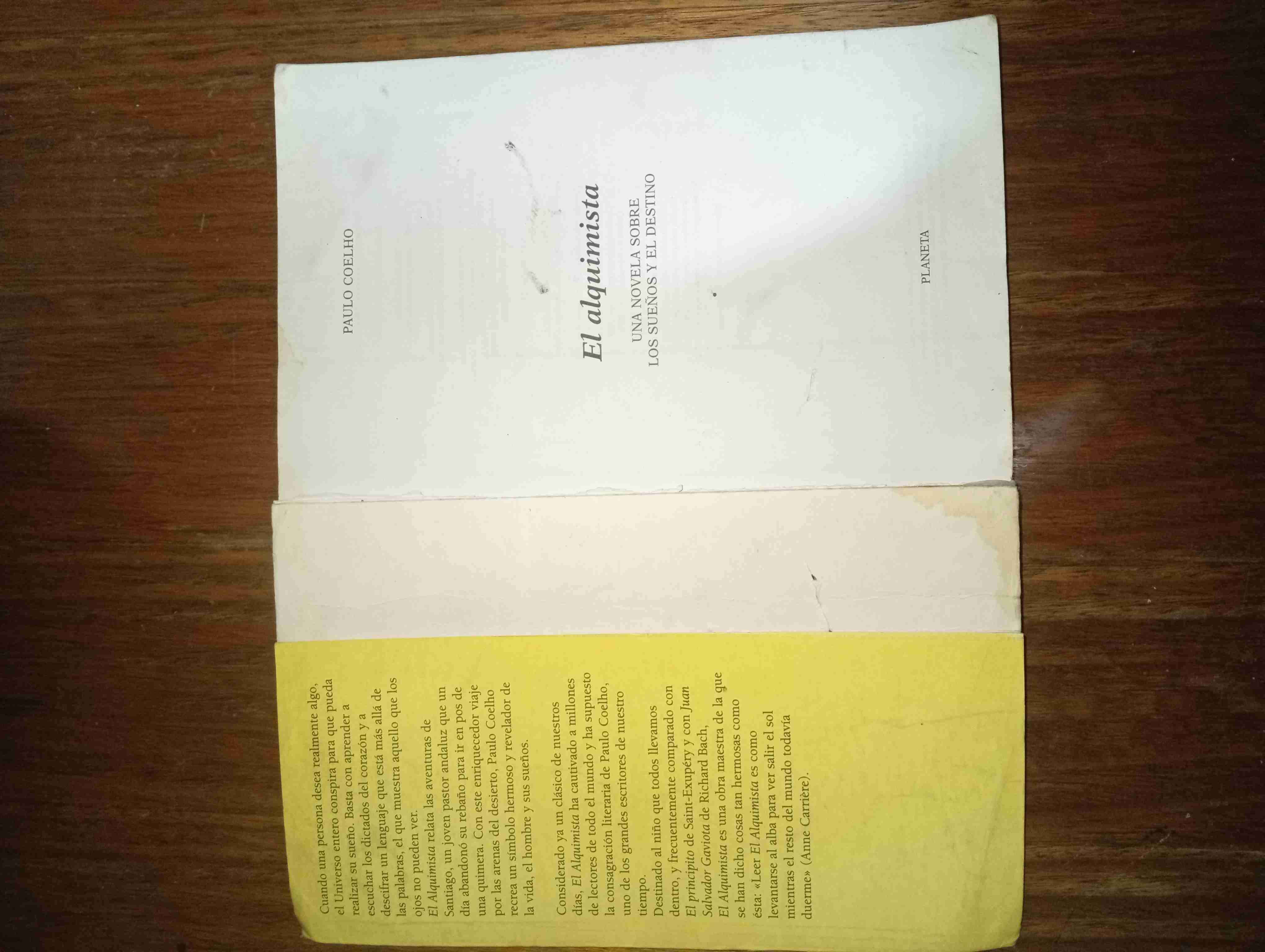 Libro El Alquimista de Paulo Coelho - miniatura 2
