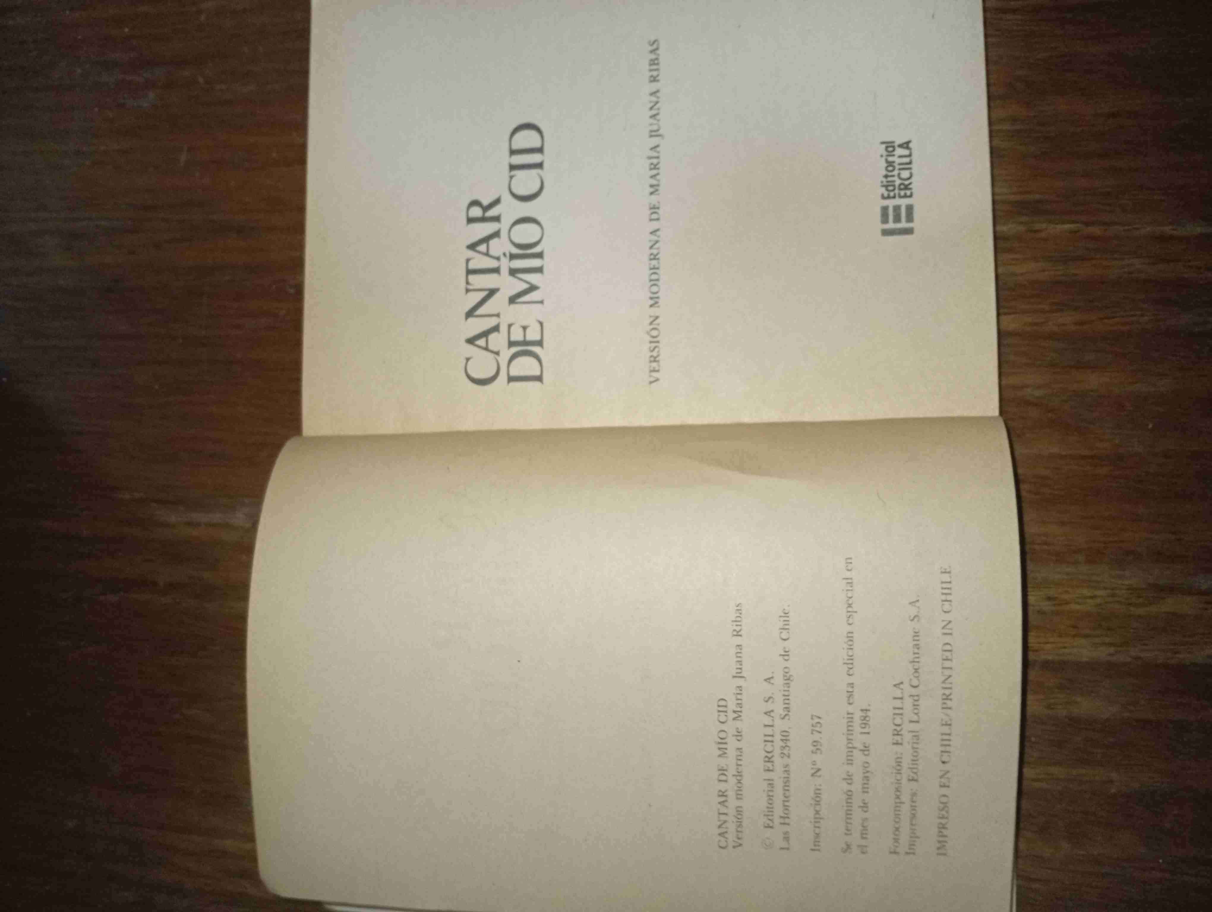 Libro Cantar de Mio Cid - miniatura 2